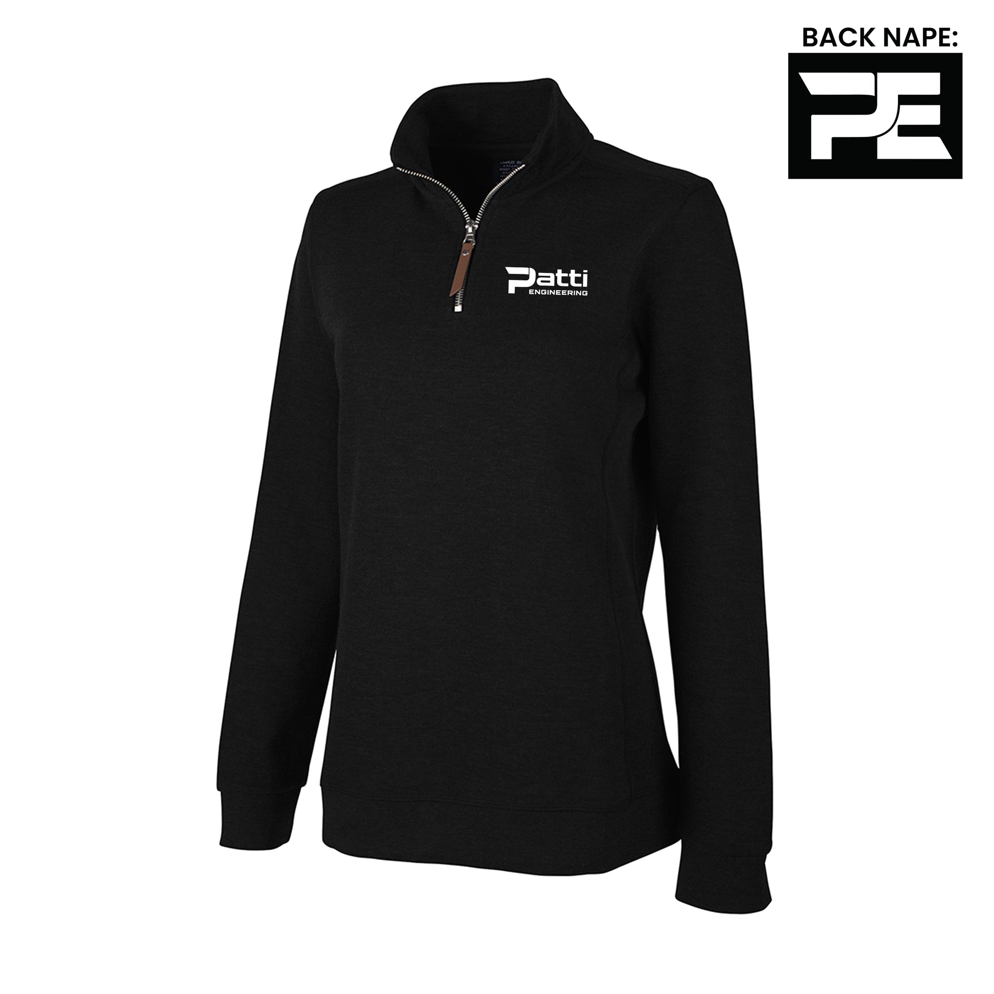 Charles River - Ladies Hudson Quarter Zip Pullover. 5411.
