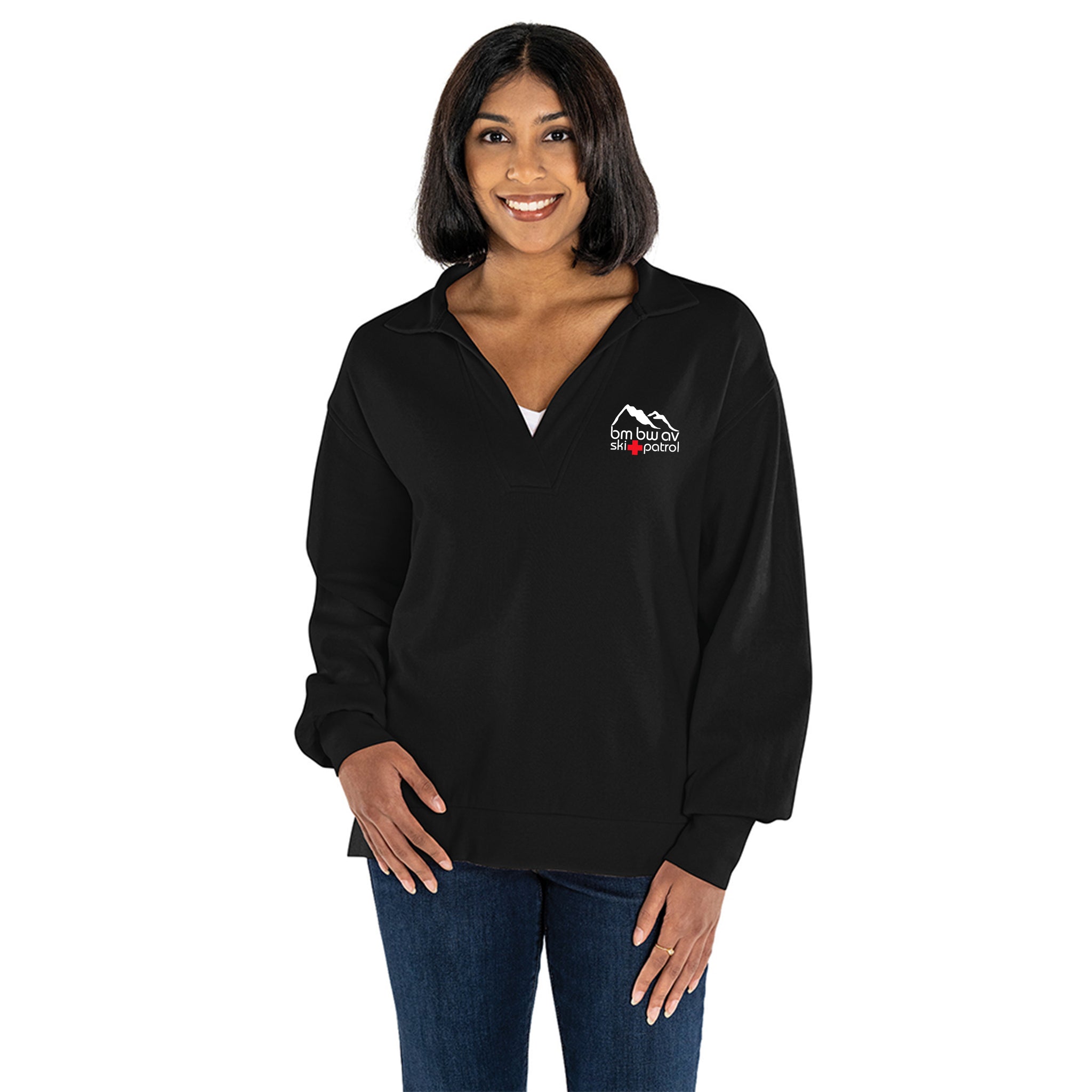 Charles River - Ladies Costal Sweatshirt. 5483.