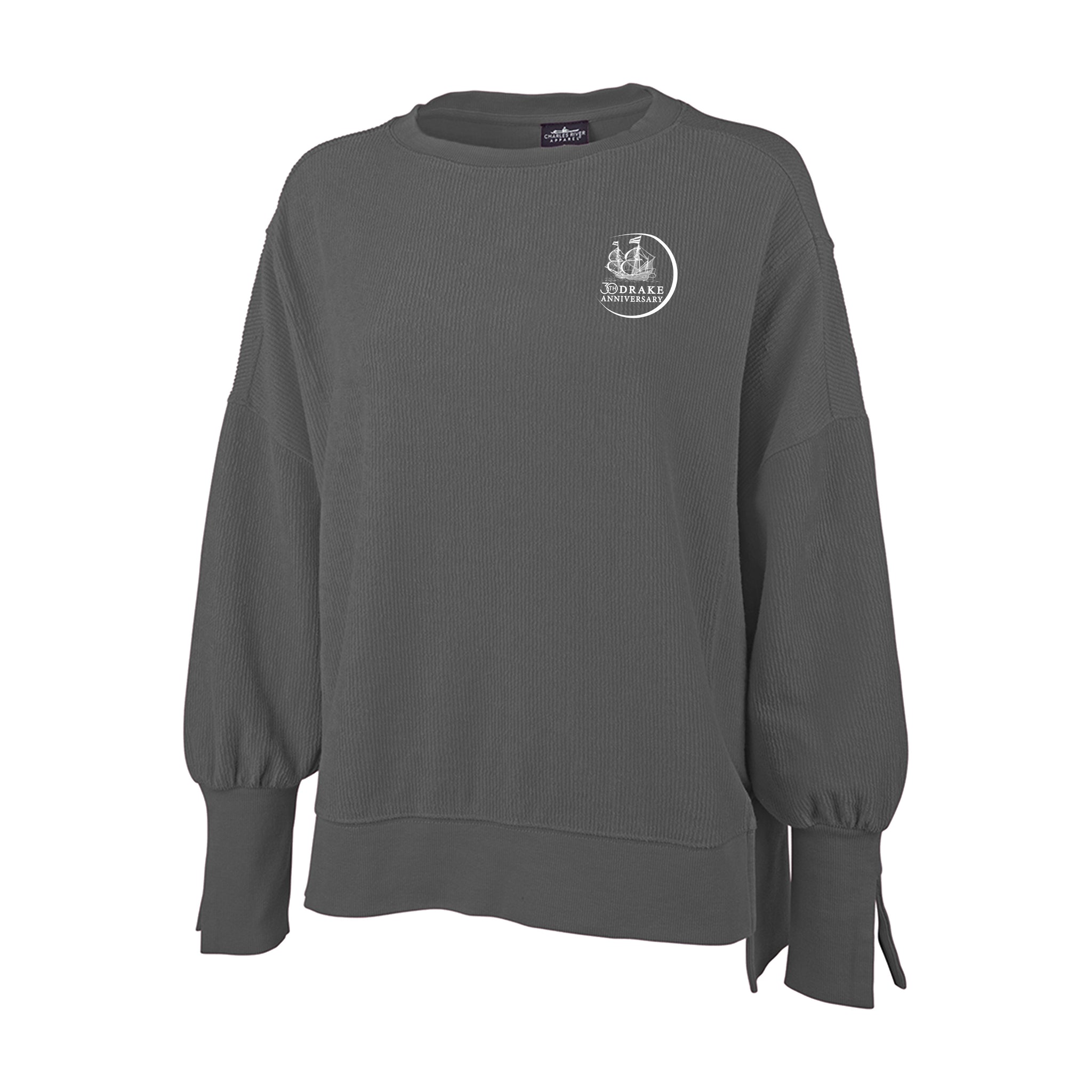 Charles River - Ladies Camden Spliced Crew Neck Sweatshirt. 5523.