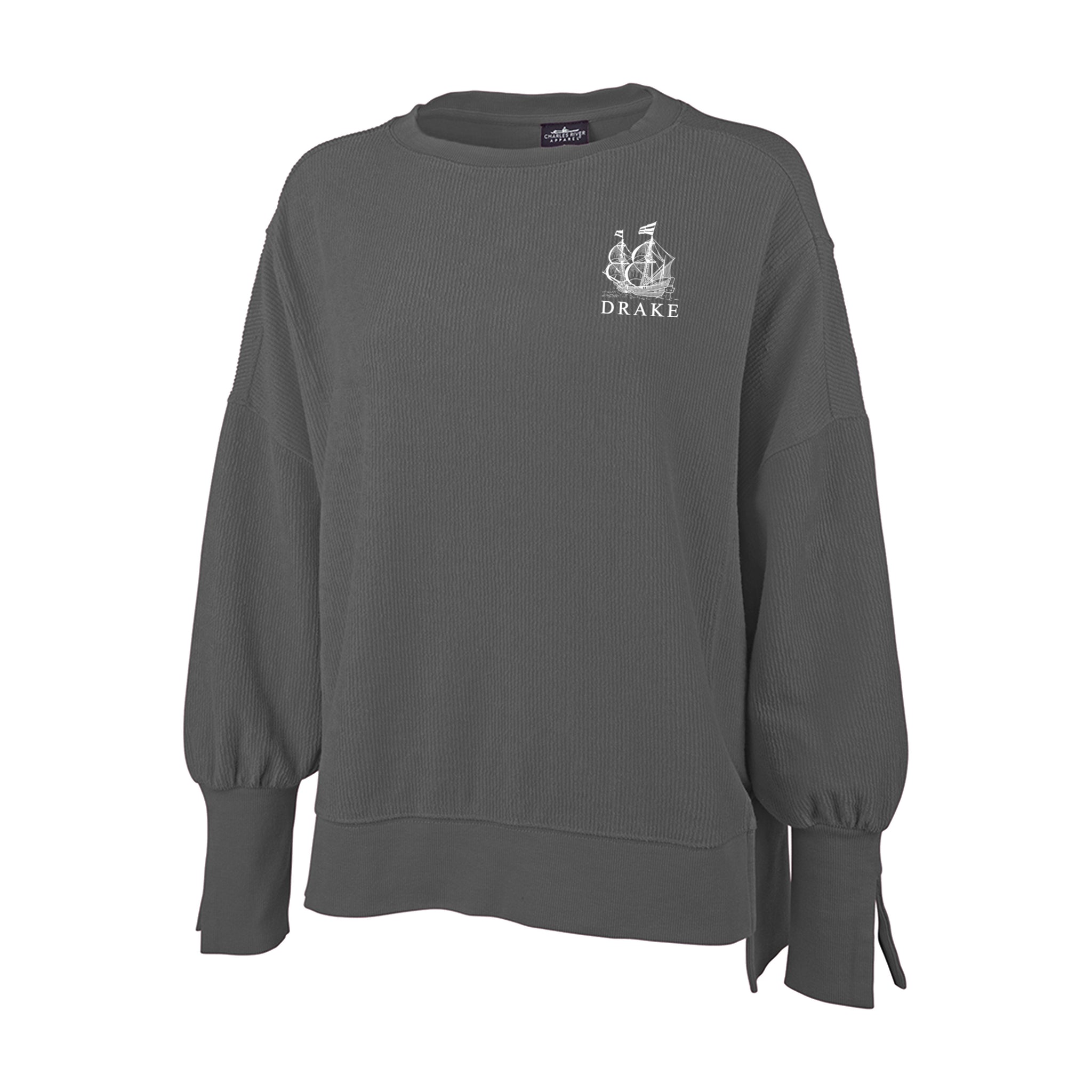 Charles River - Ladies Camden Spliced Crew Neck Sweatshirt. 5523.