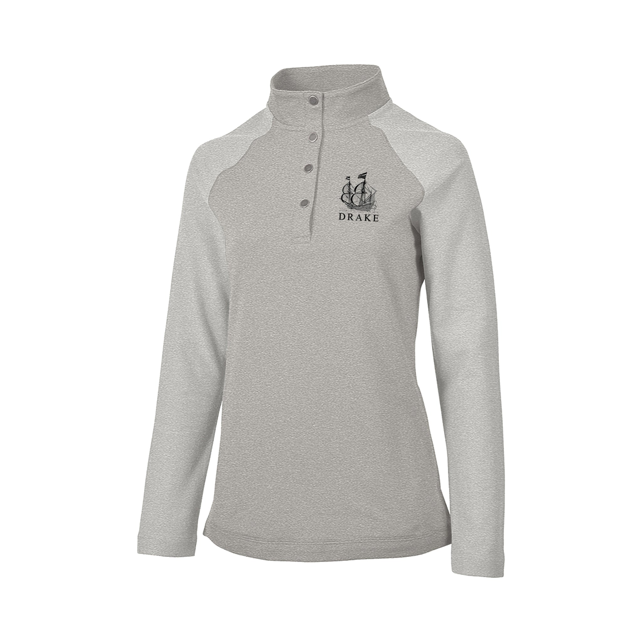 Charles River - Ladies Falmouth Terry Knit Pullover. 5826.