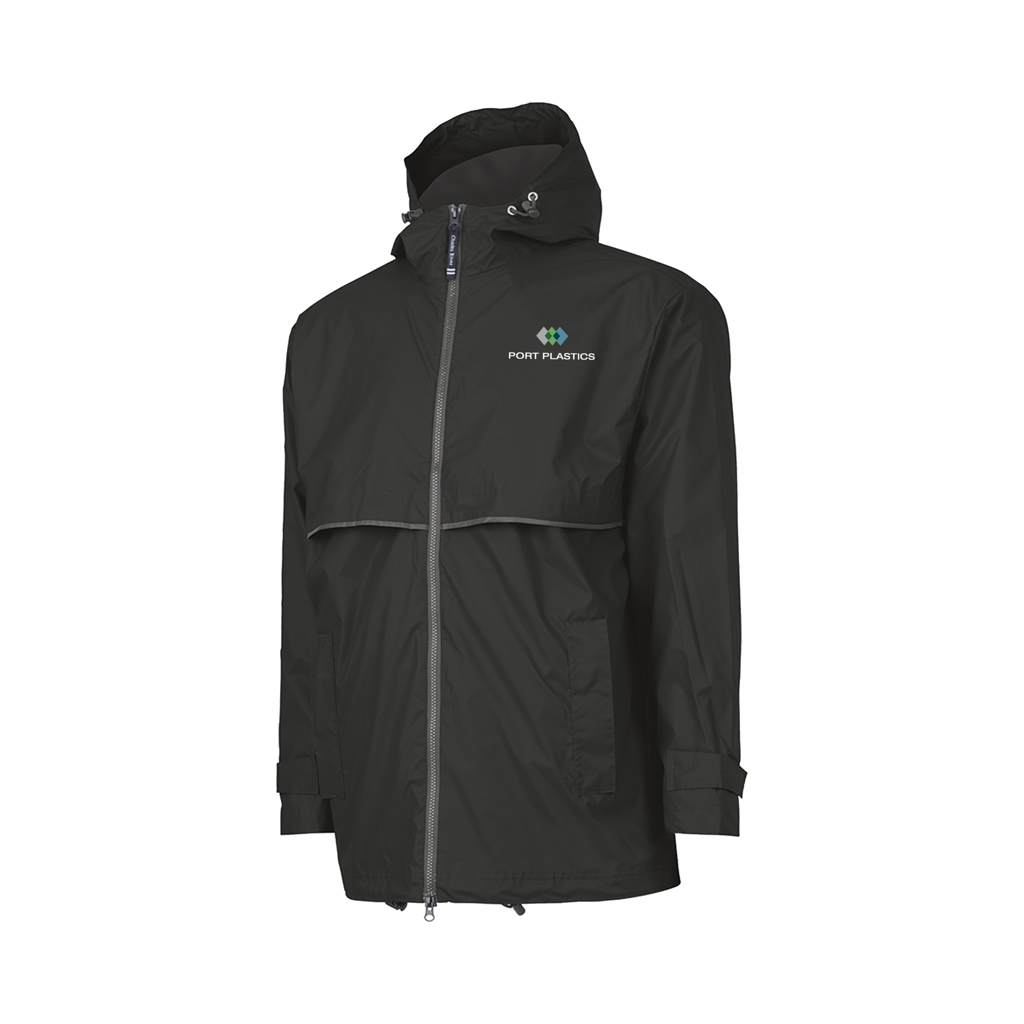 Charles River - New Englander Rain Jacket. 9199.