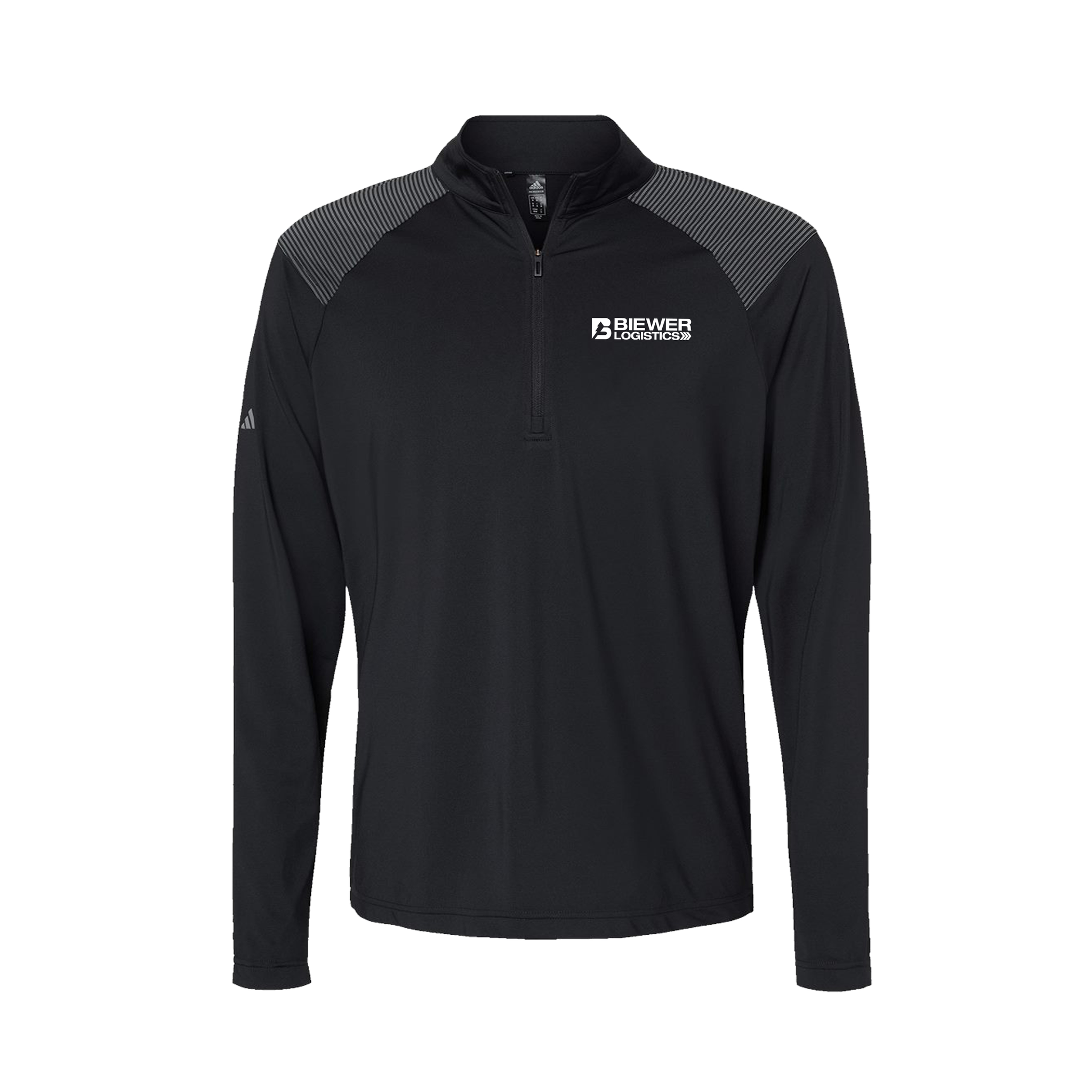 Adidas - Men's Ultimate365 Lightweight Shoulder Stripe Quarter-Zip Pullover. A520.
