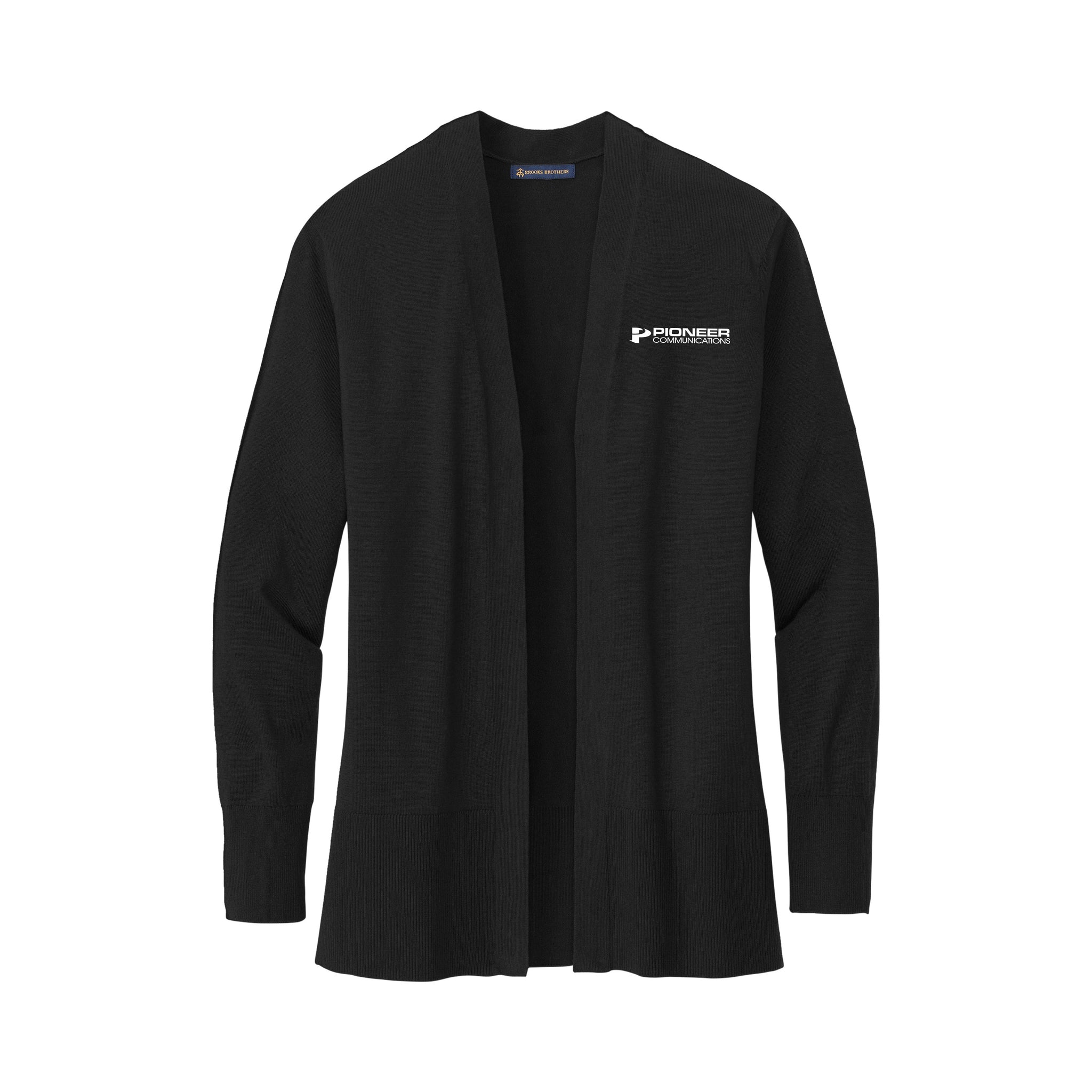 Brooks Brothers - Ladies Cotton Stretch Long Cardigan Sweater. BB18403.