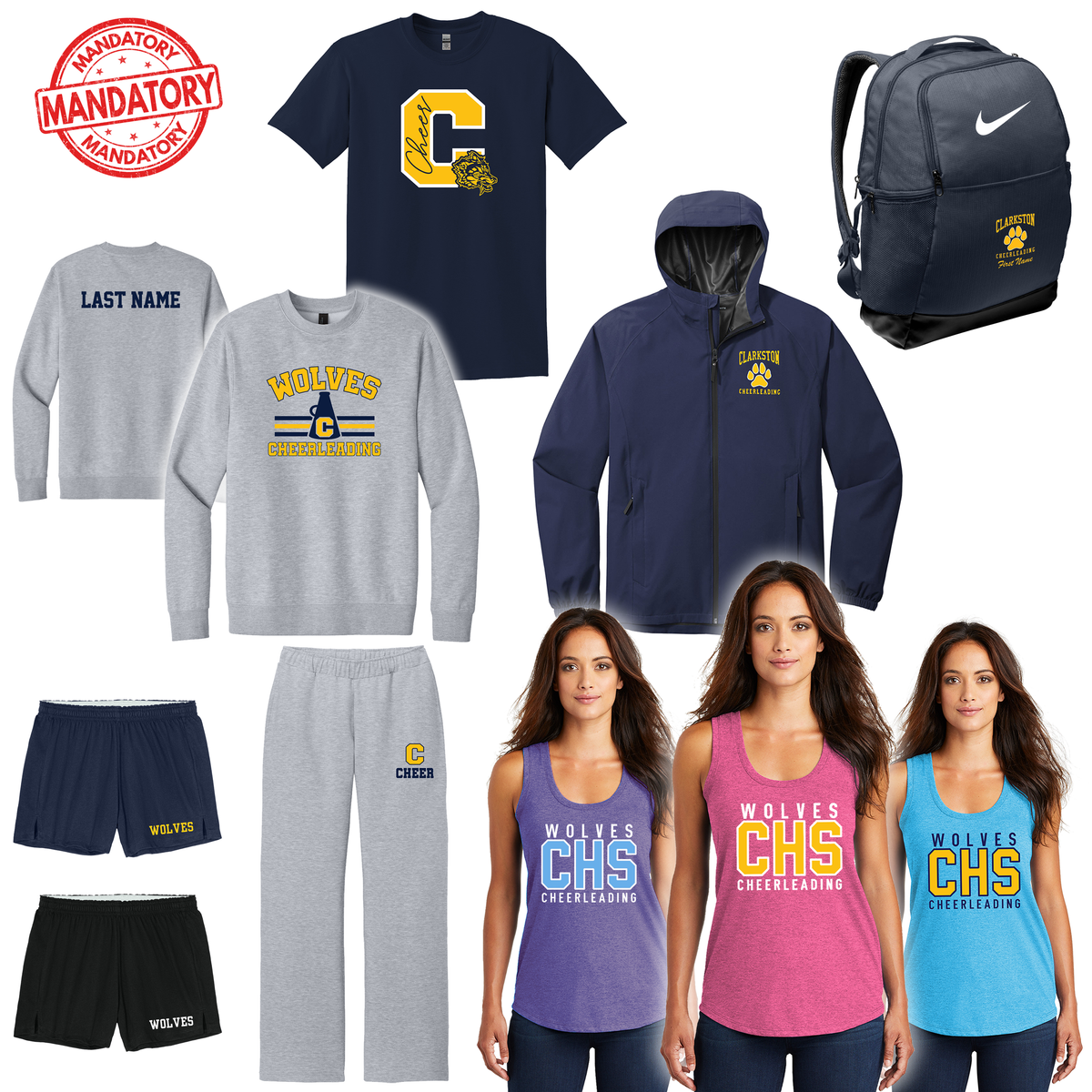 [VARSITY] [2026] CHS CHEER PACKAGE – Custom Threads