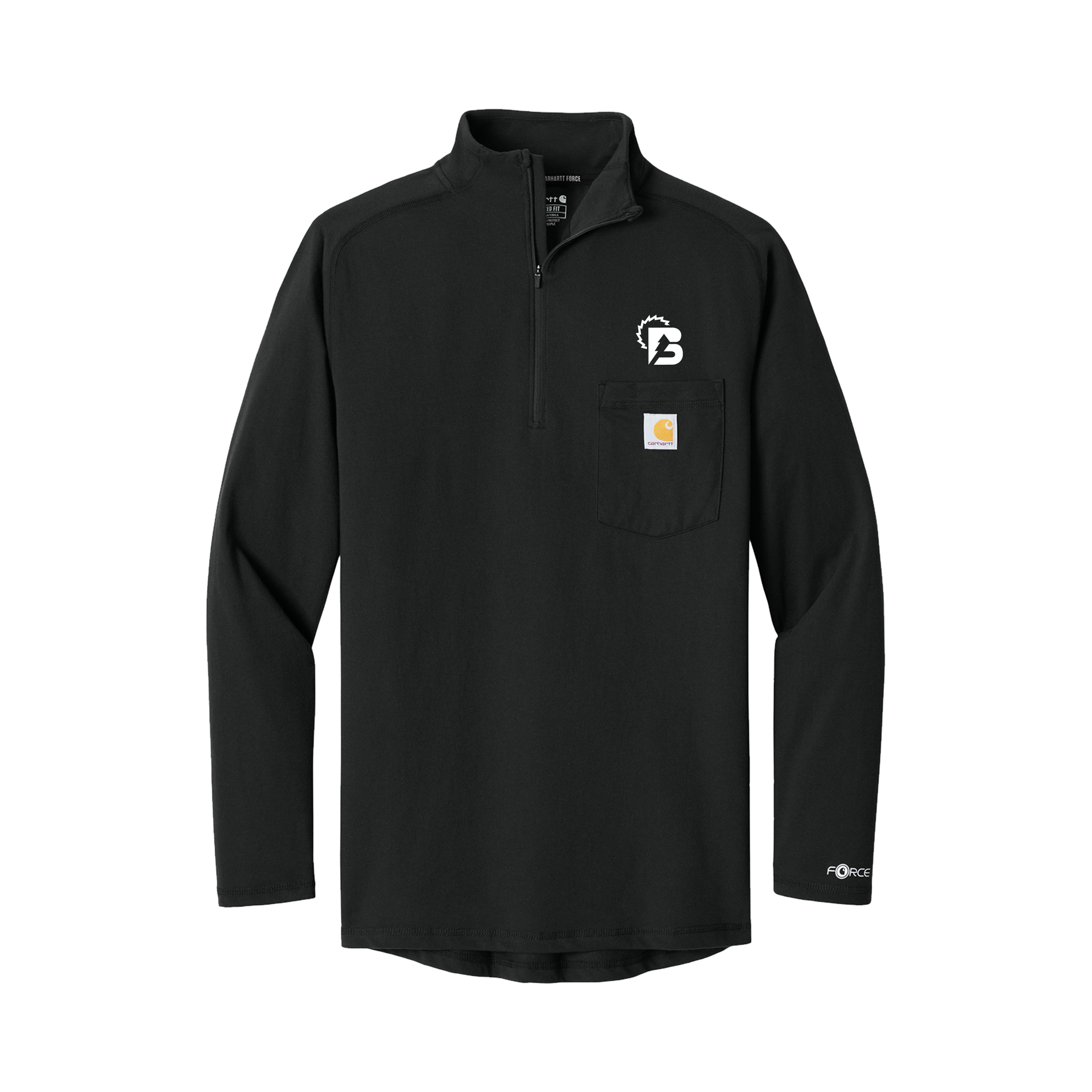Carhartt - 1/4-Zip Long Sleeve T-Shirt. CT106660.