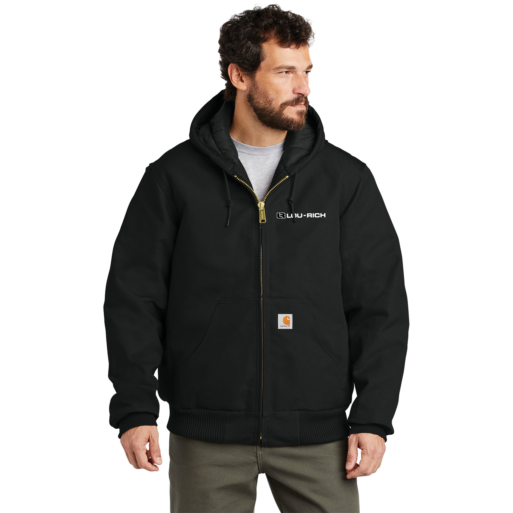 Carhartt - Quilted-Flannel-Lined Duck Active Jac. CT106677.