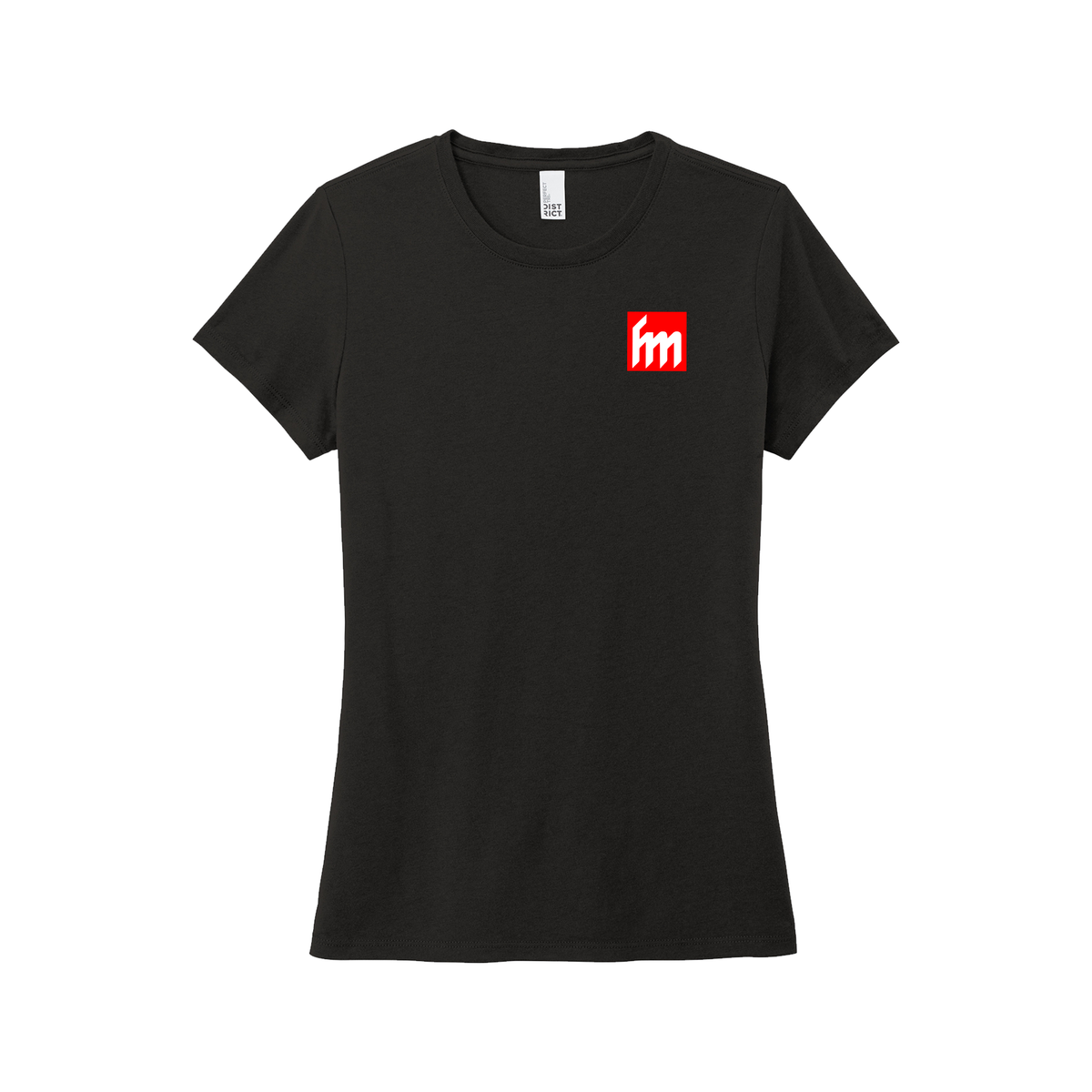 District - Ladies Perfect Tri Tee. DM130L. [SCREENPRINT] – Custom Threads