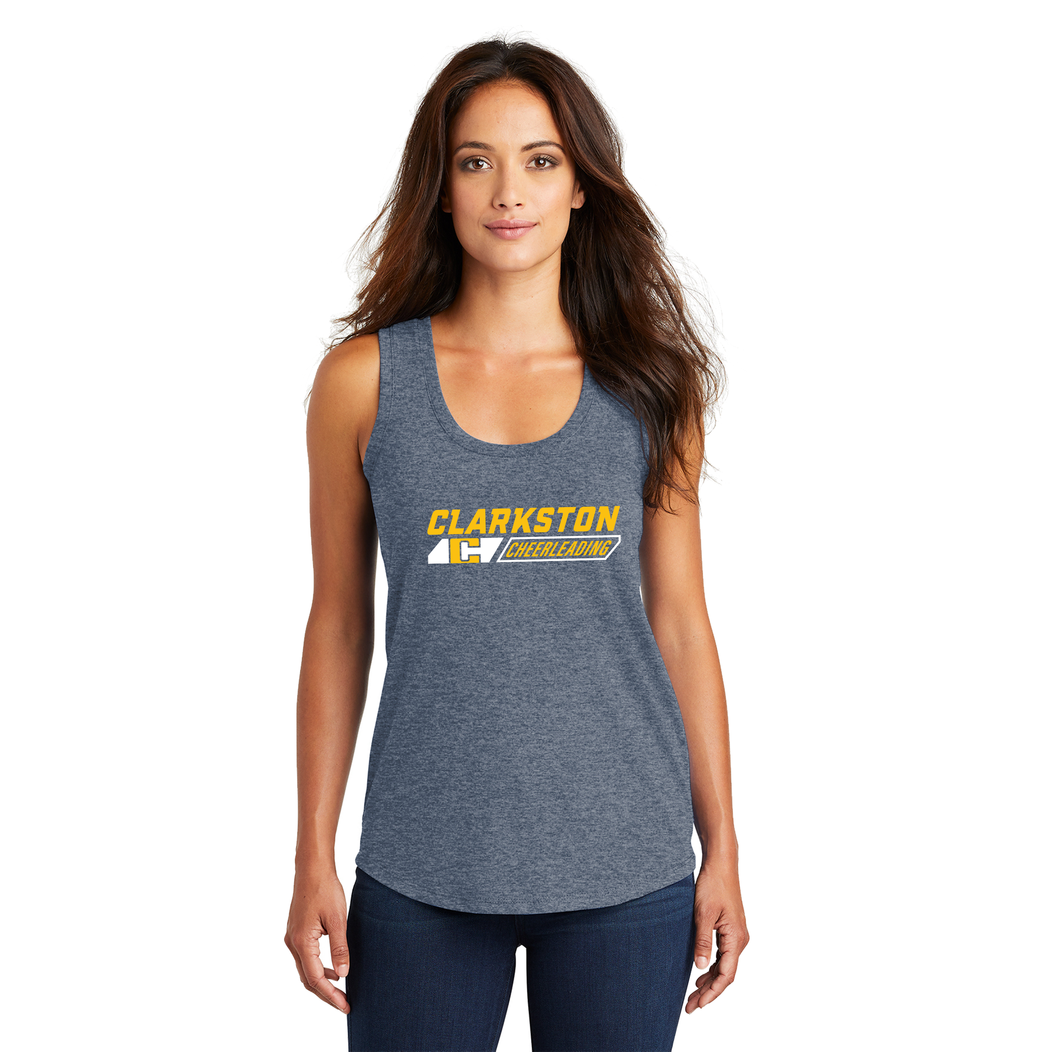 District - Ladies Perfect Racerback Tank. DM138L.