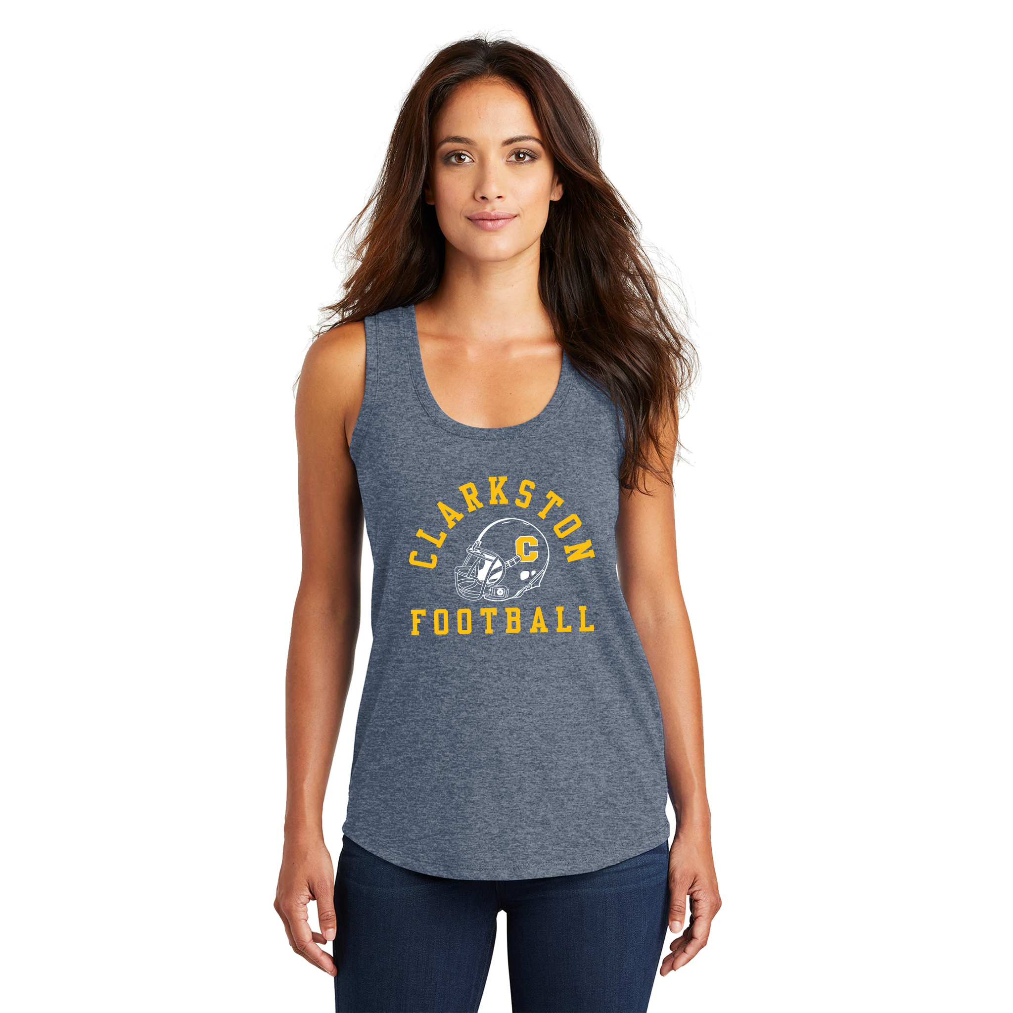 District - Ladies Perfect Racerback Tank. DM138L.
