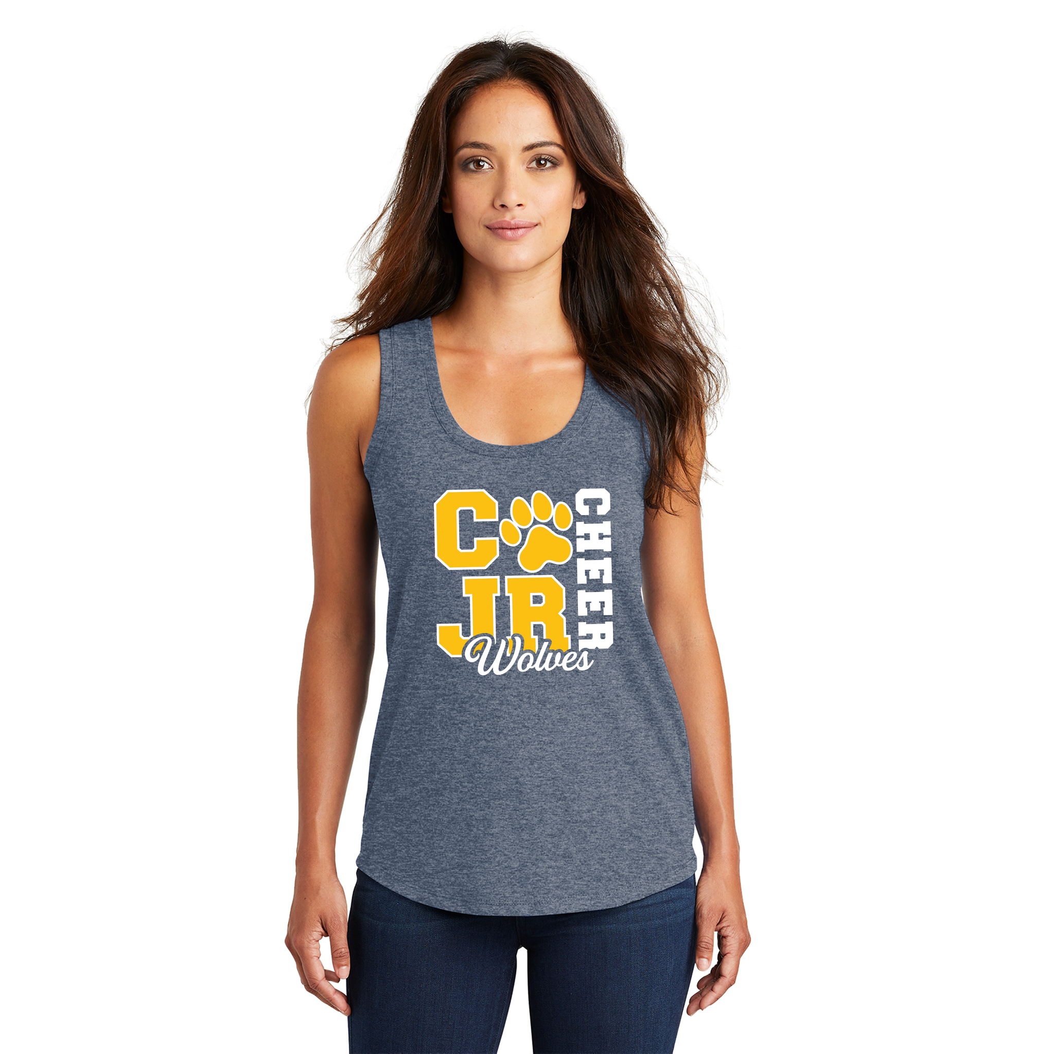 District - Ladies Perfect Racerback Tank. DM138L.