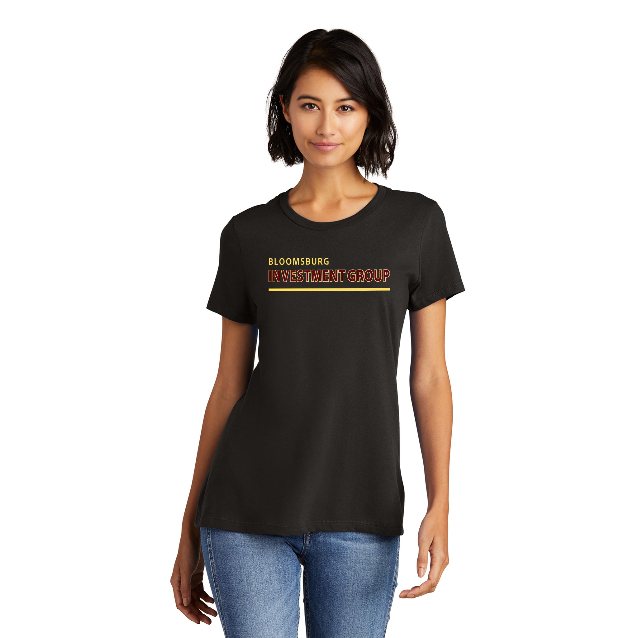 District - Ladies Very Important Tee. DT6002. [SCREENPRINT]
