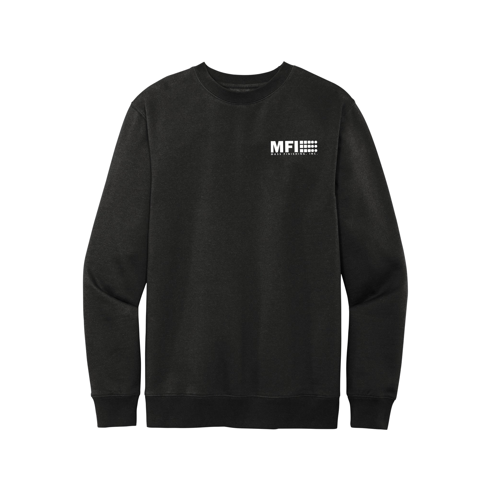 District - V.I.T. Fleece Crewneck. DT6104. [SCREEN PRINTED]