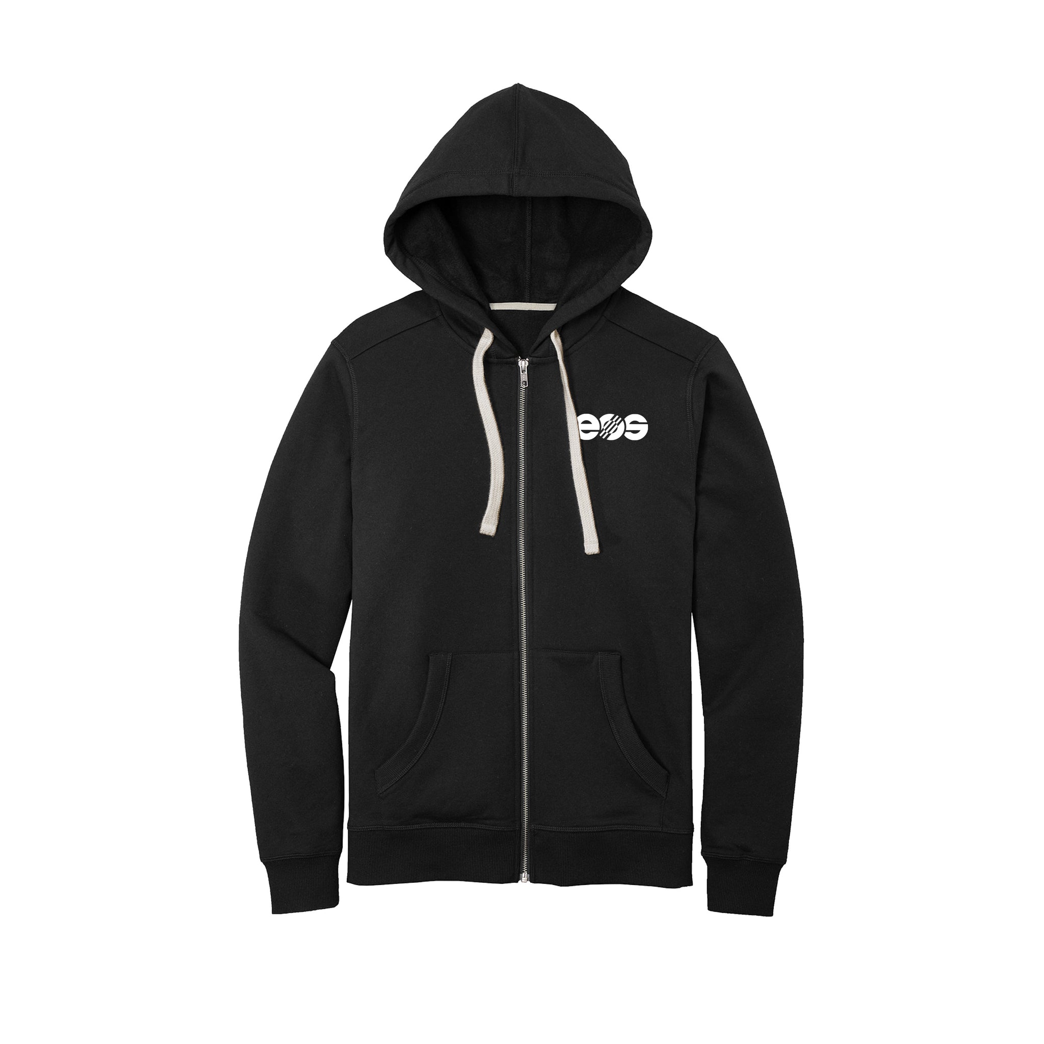 District - Re Fleece Full-Zip Hoodie. DT8102.