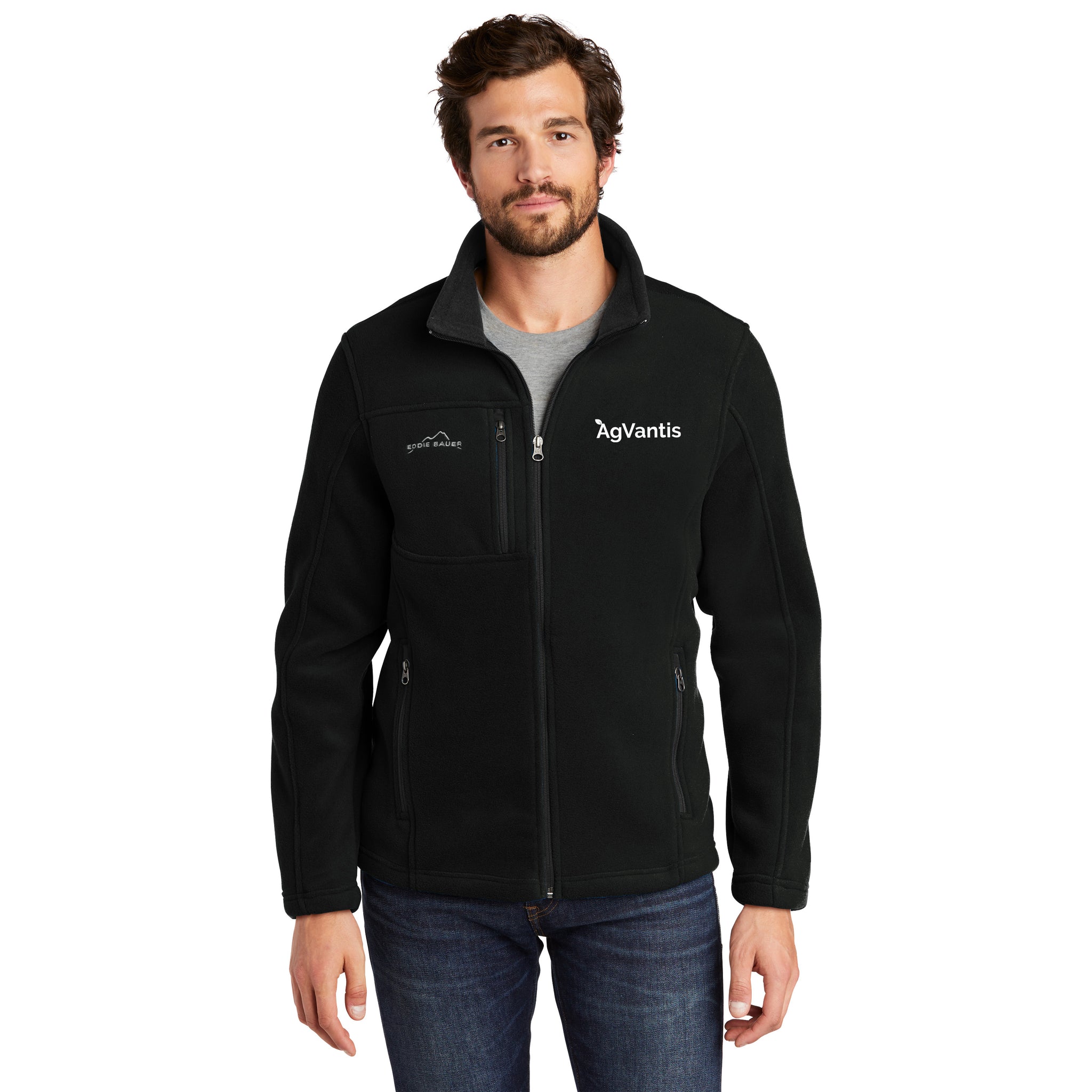 Eddie Bauer - Full-Zip Fleece Jacket. EB200.
