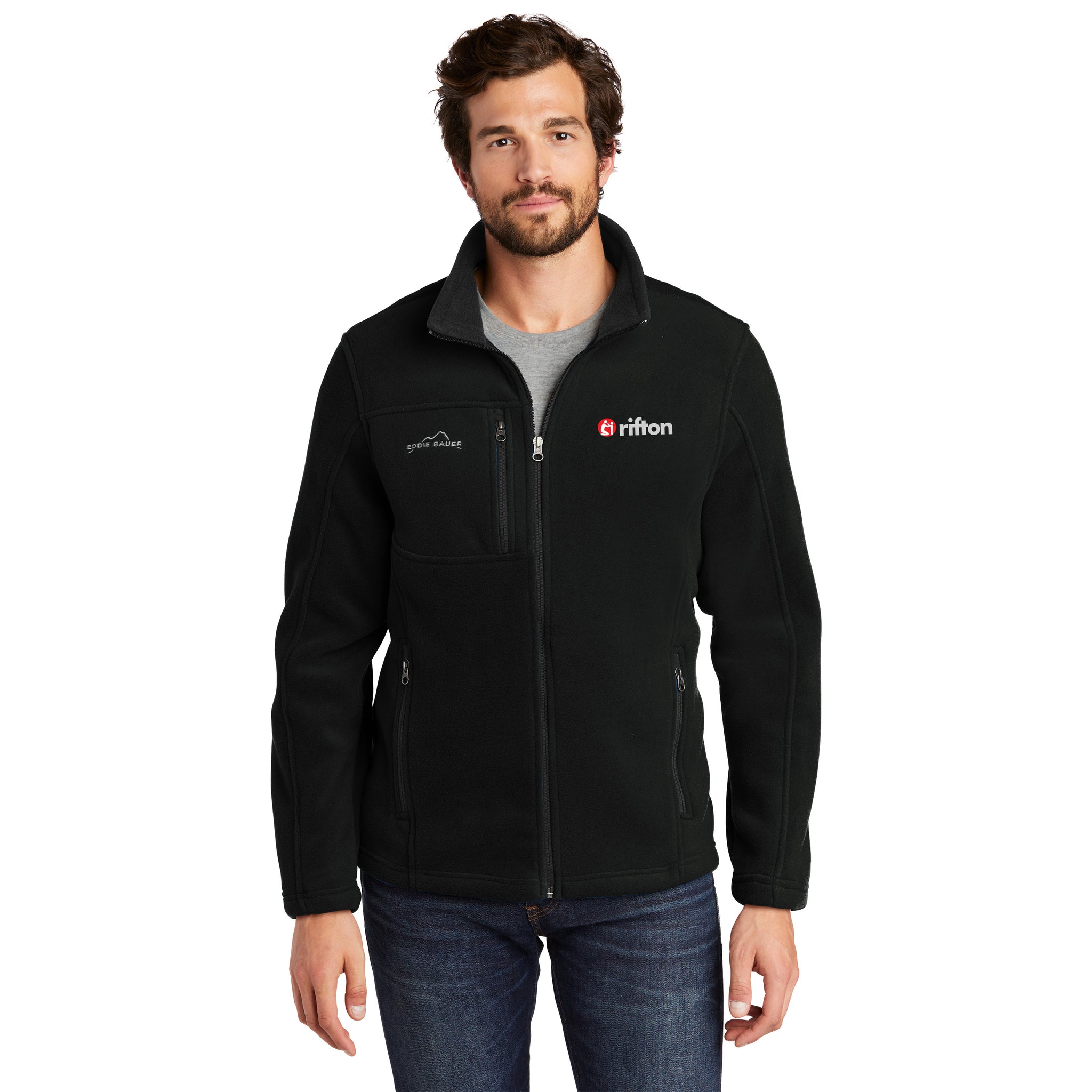 Eddie Bauer - Full-Zip Fleece Jacket. EB200.