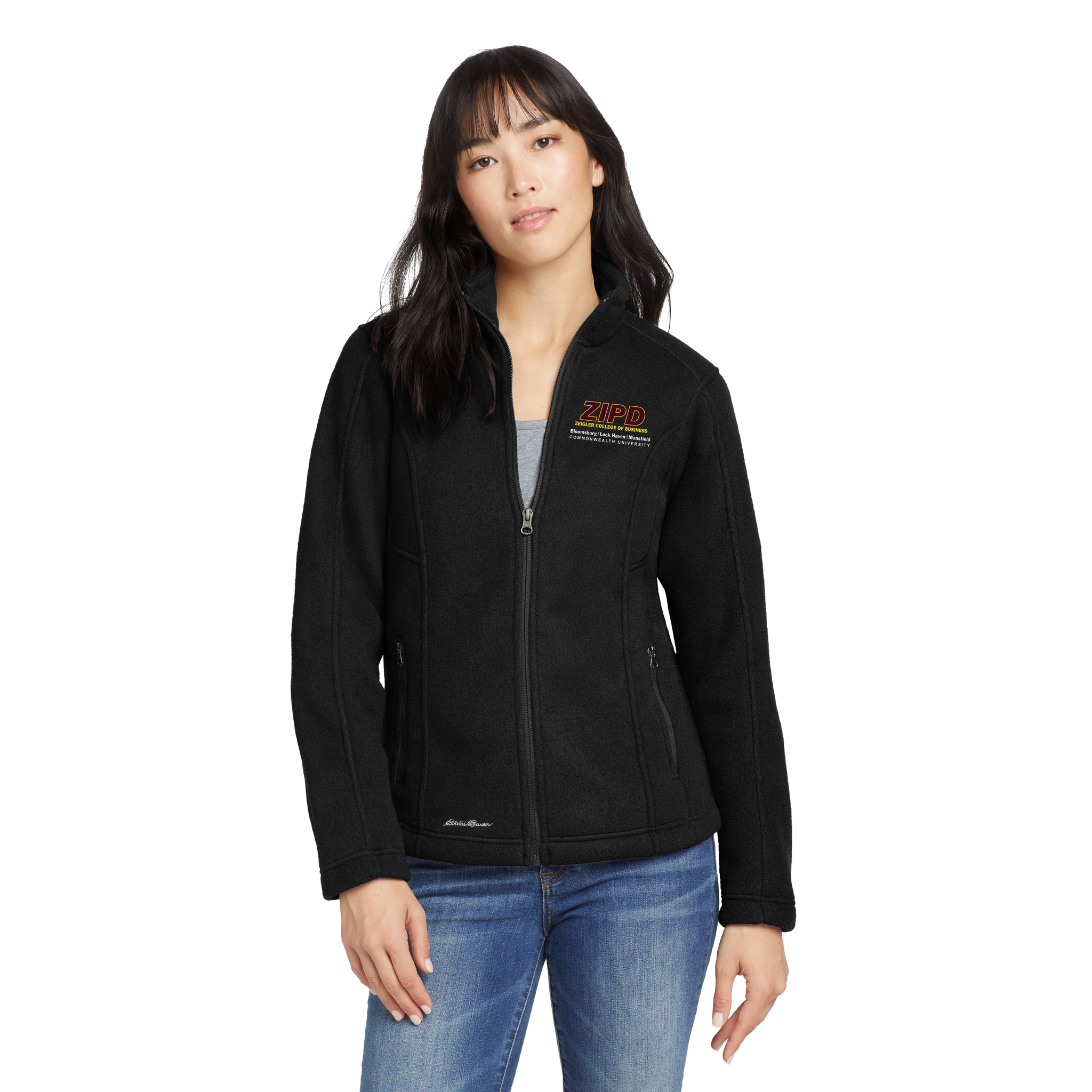 Eddie Bauer - Ladies Full-Zip Fleece Jacket. EB201.