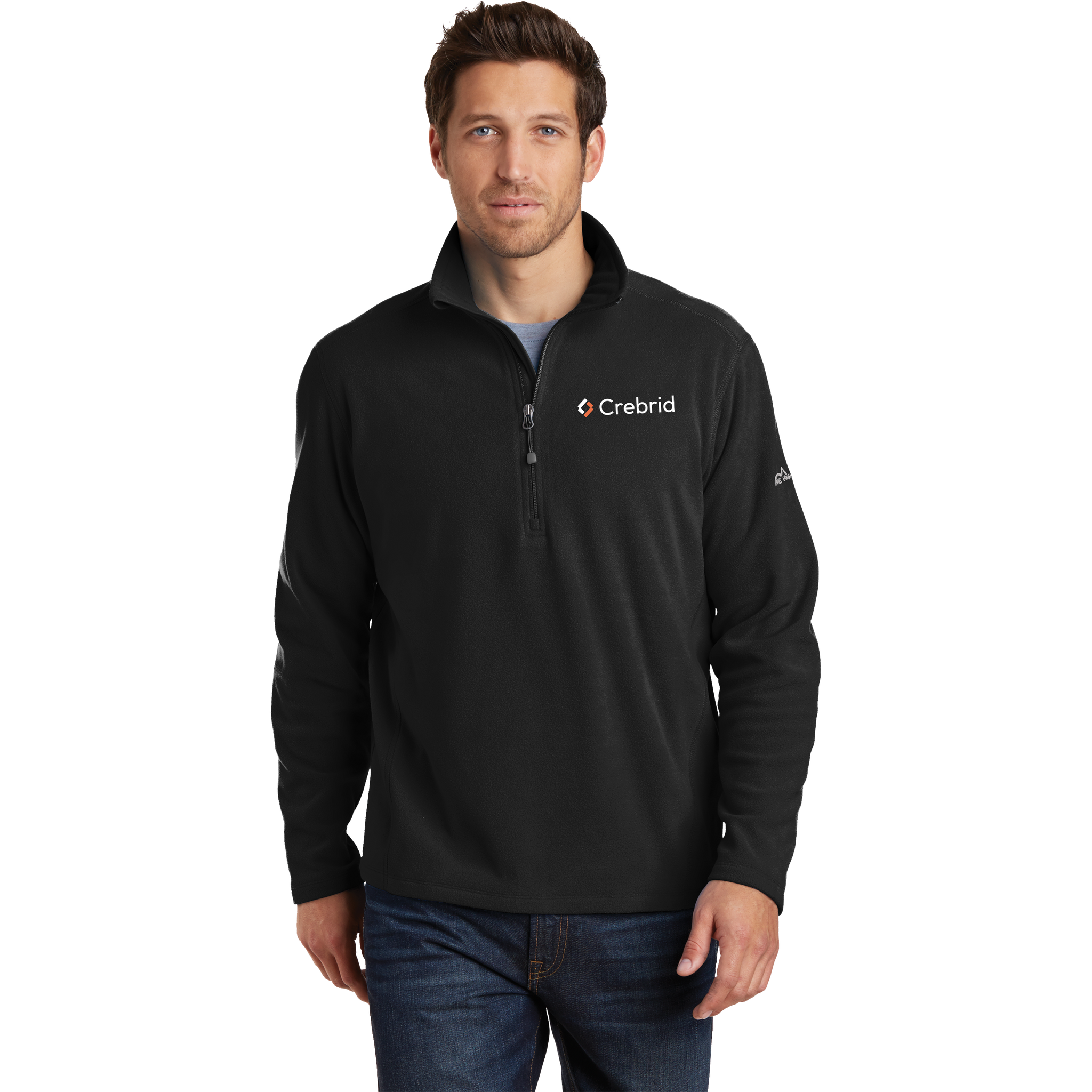 Eddie Bauer - 1/2 Zip Microfleece Pullover. EB226.