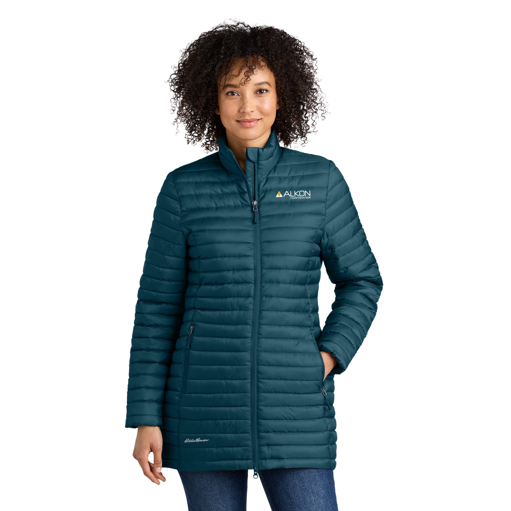 Eddie Bauer - Ladies Packable Quilted Full-Zip. EB515.