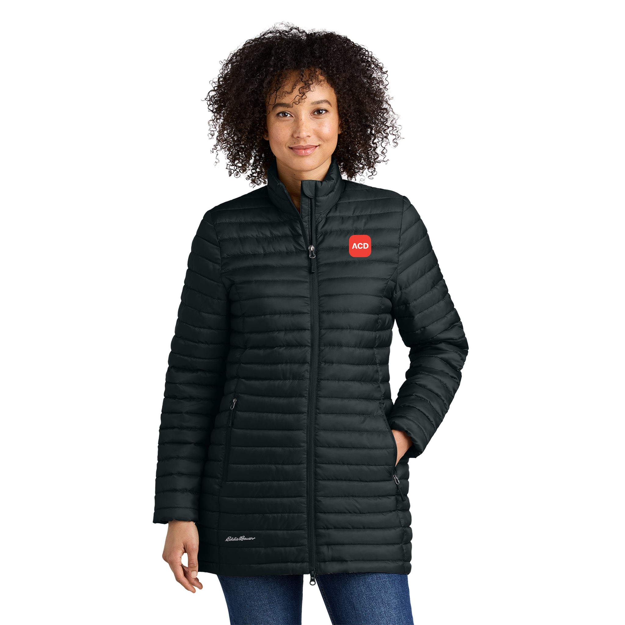 Eddie Bauer - Ladies Packable Quilted Full-Zip. EB515.