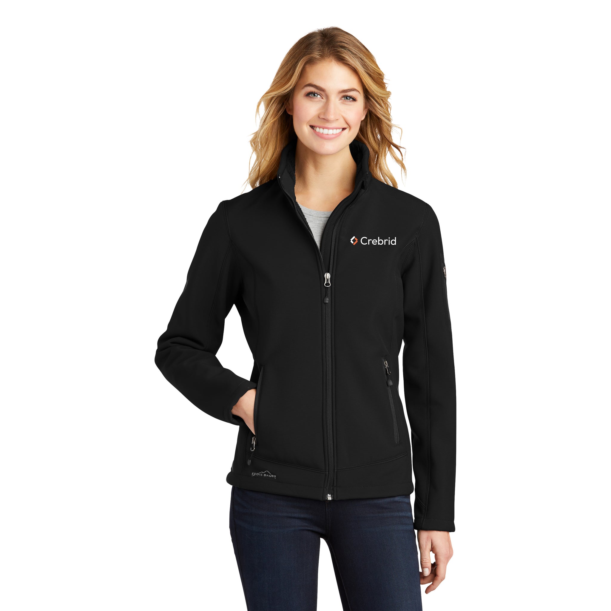 Eddie Bauer - Ladies Rugged Ripstop Soft Shell Jacket. EB535.