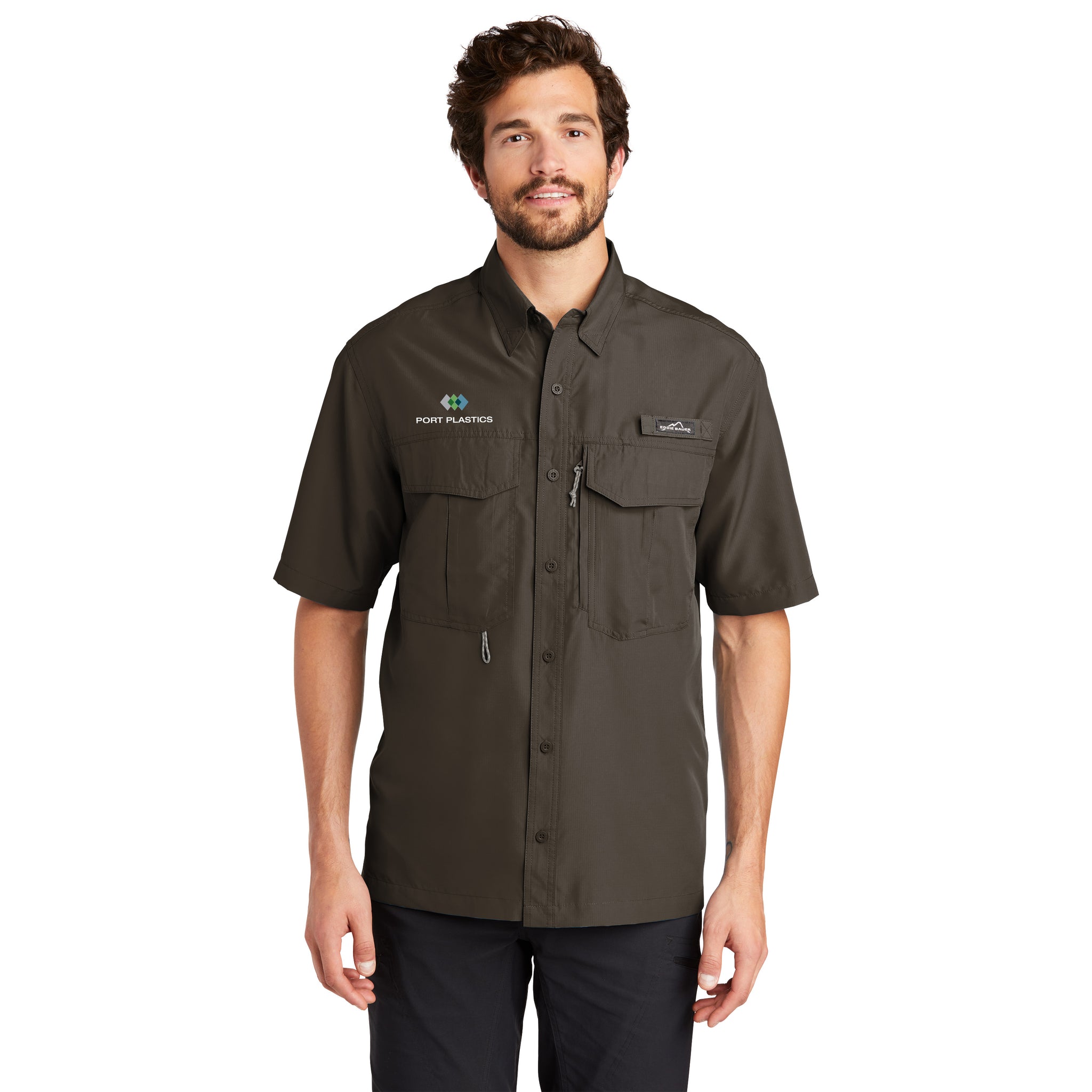 Eddie Bauer - Short Sleeve Performance Fishing Shirt. EB602.
