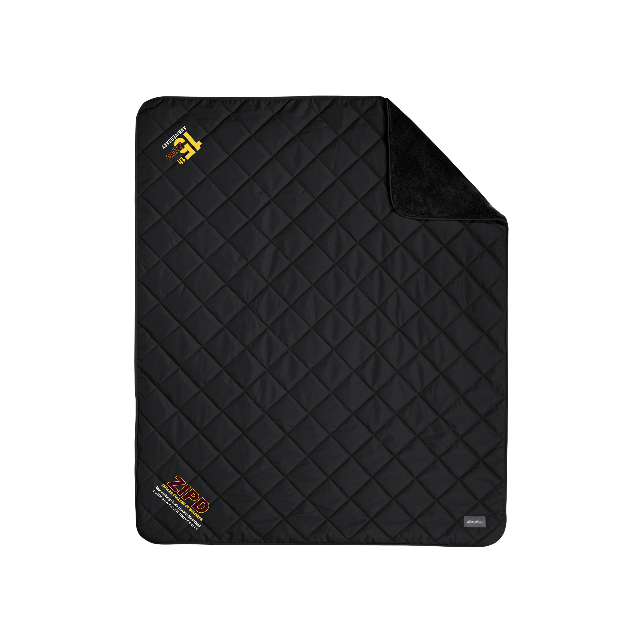 Eddie Bauer - Quilted Insulated Fleece Blanket. EB751.