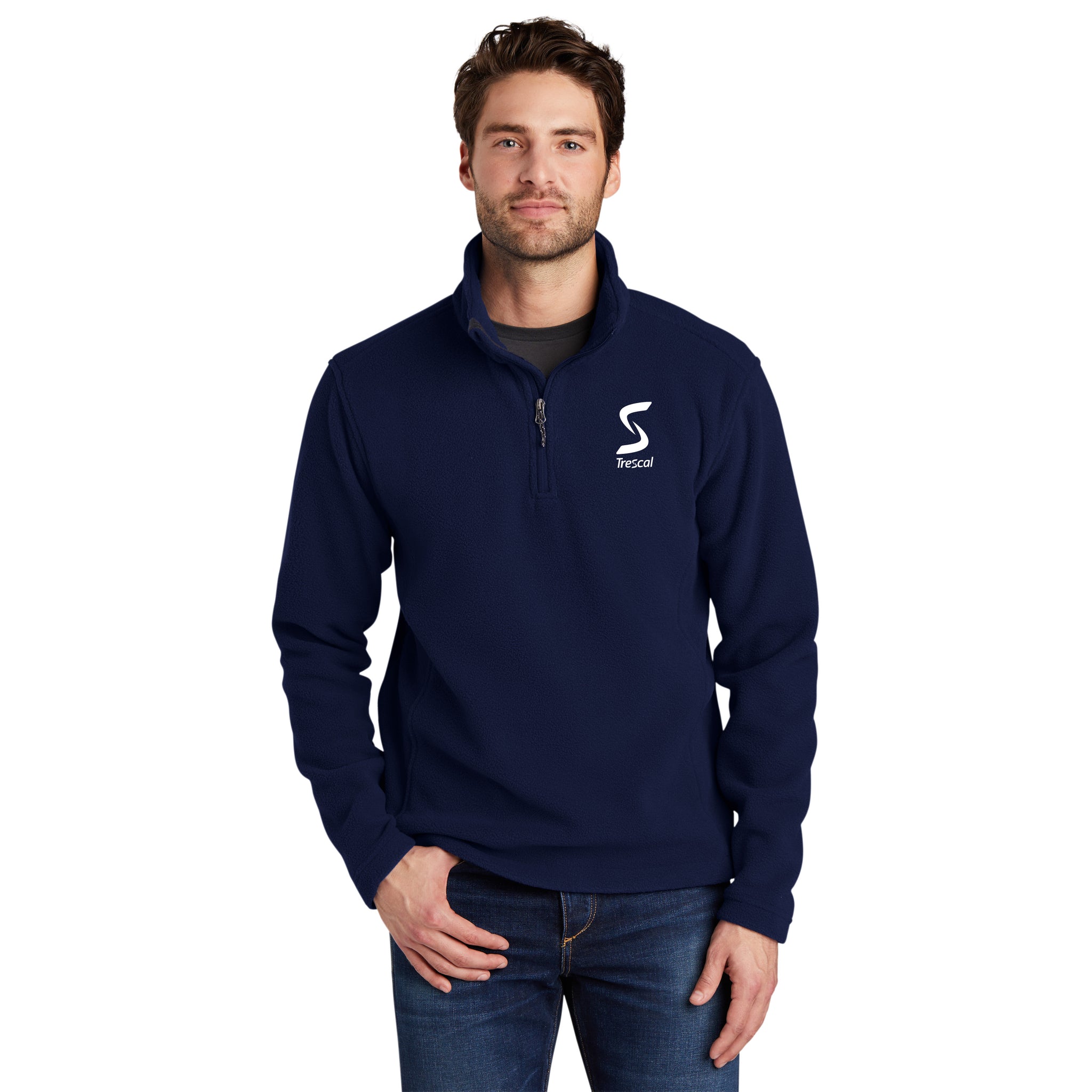Port Authority - Fleece 1/4-Zip Pullover. F218.