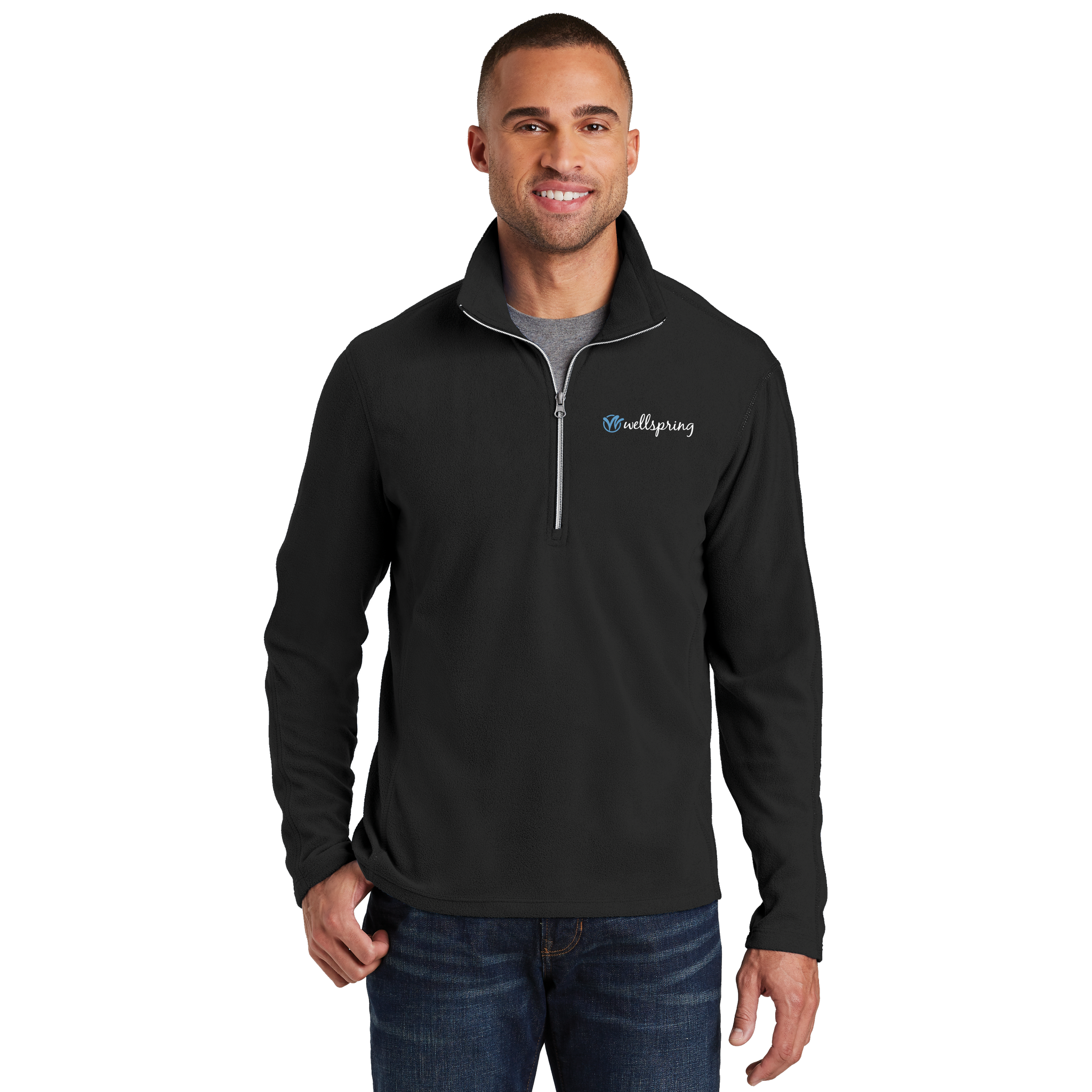 Port Authority - Microfleece 1/2-Zip Pullover. F224.