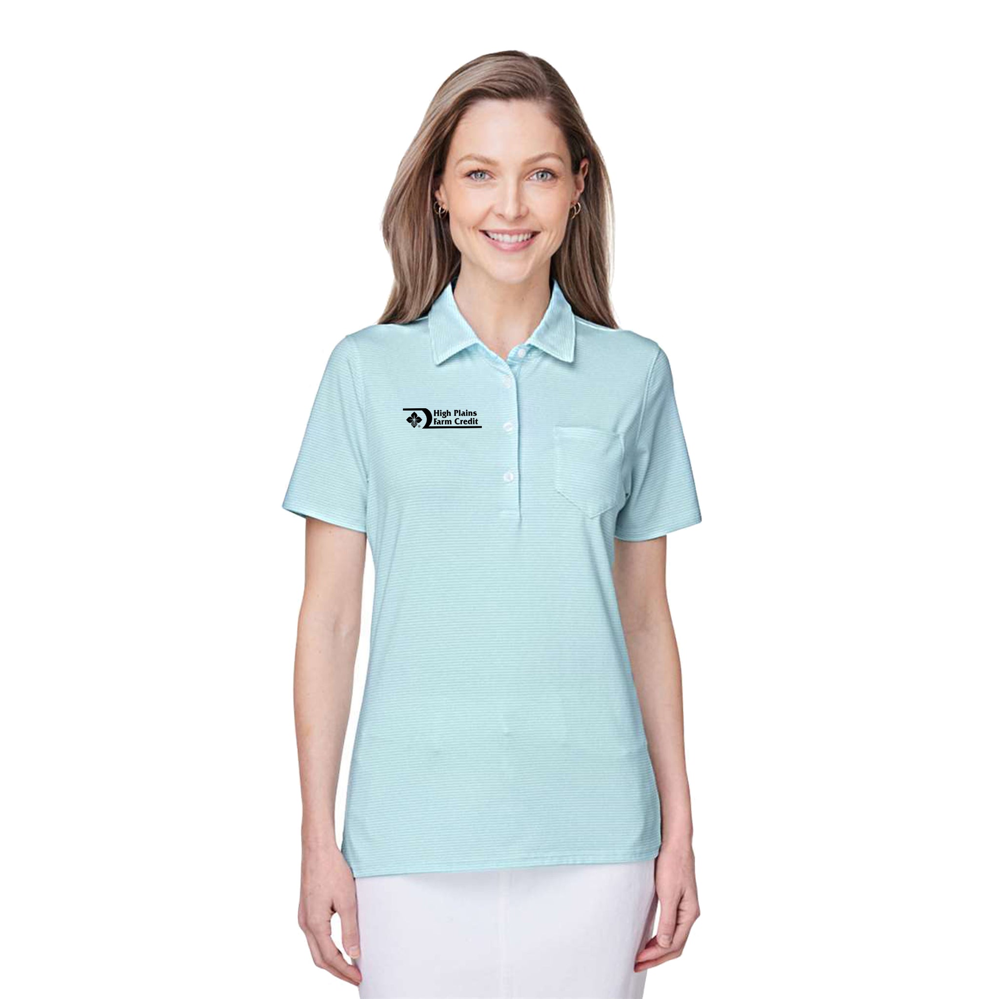 Vineyard Vines - Ladies Fanshell Polo. G001320.