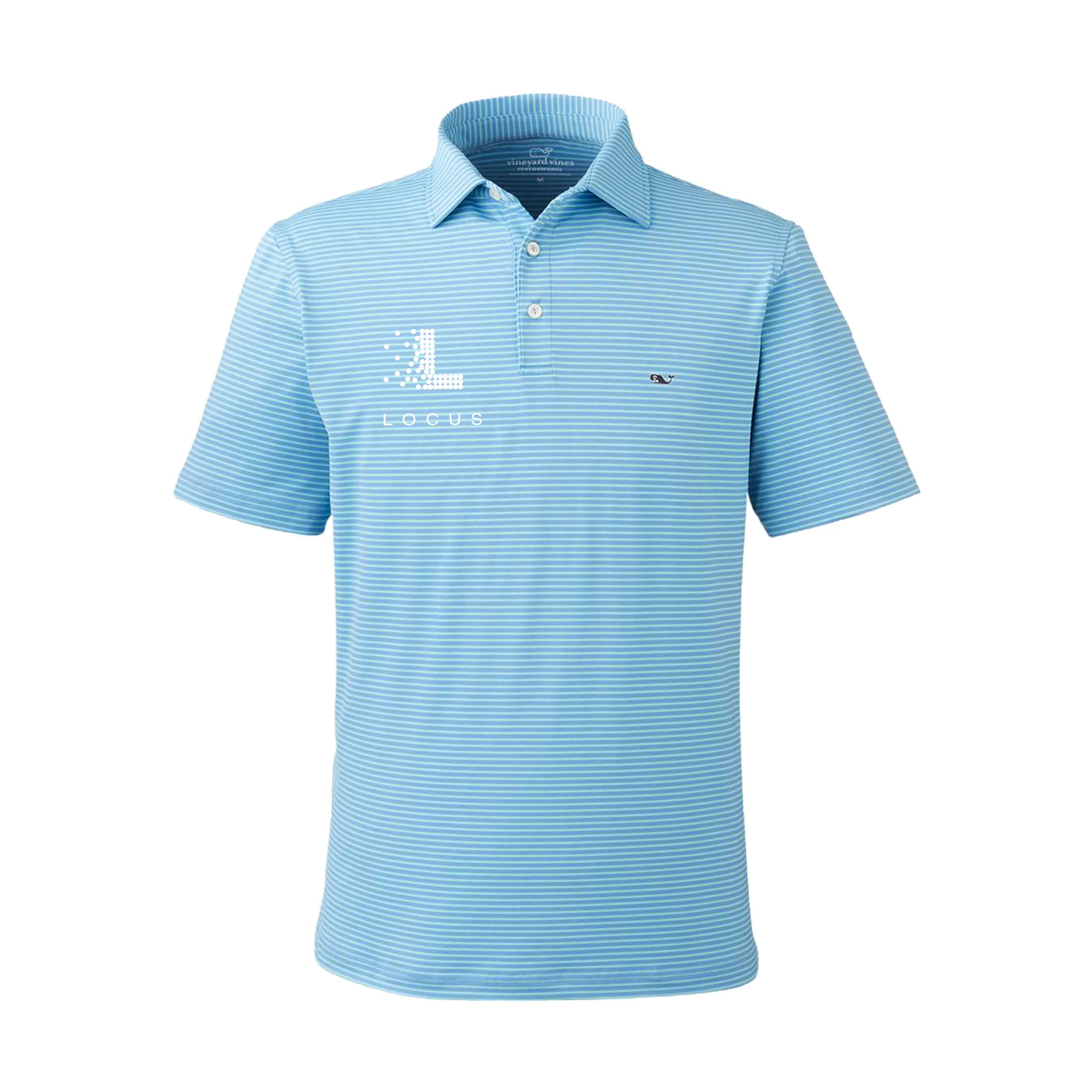 Vineyard Vines - Bradley Stripe Sankaty Polo. G012426. [NEW]