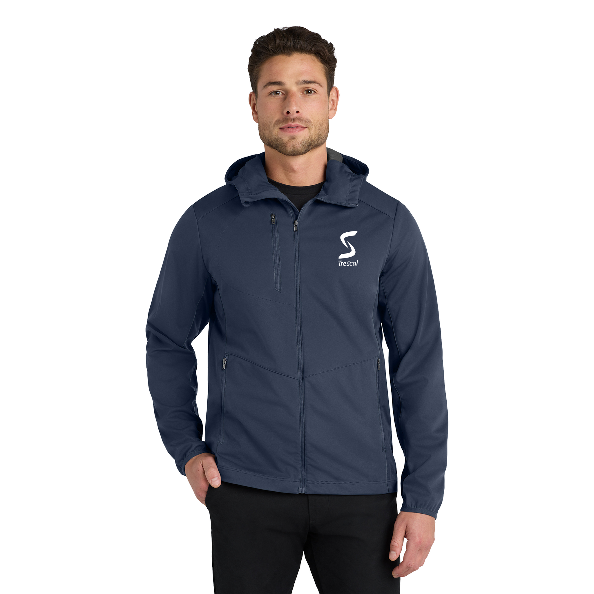 Port Authority - Active Hooded Soft Shell Jacket. J719.