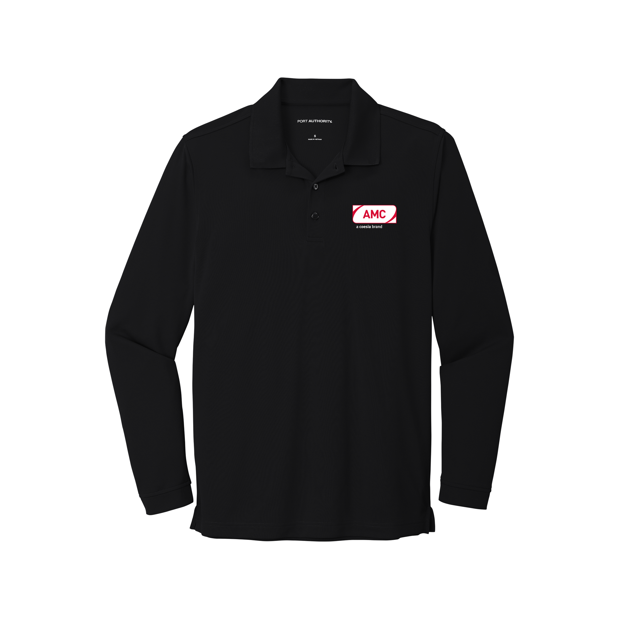 Port Authority - Dry Zone UV Micro-Mesh Long Sleeve Polo. K110LS.