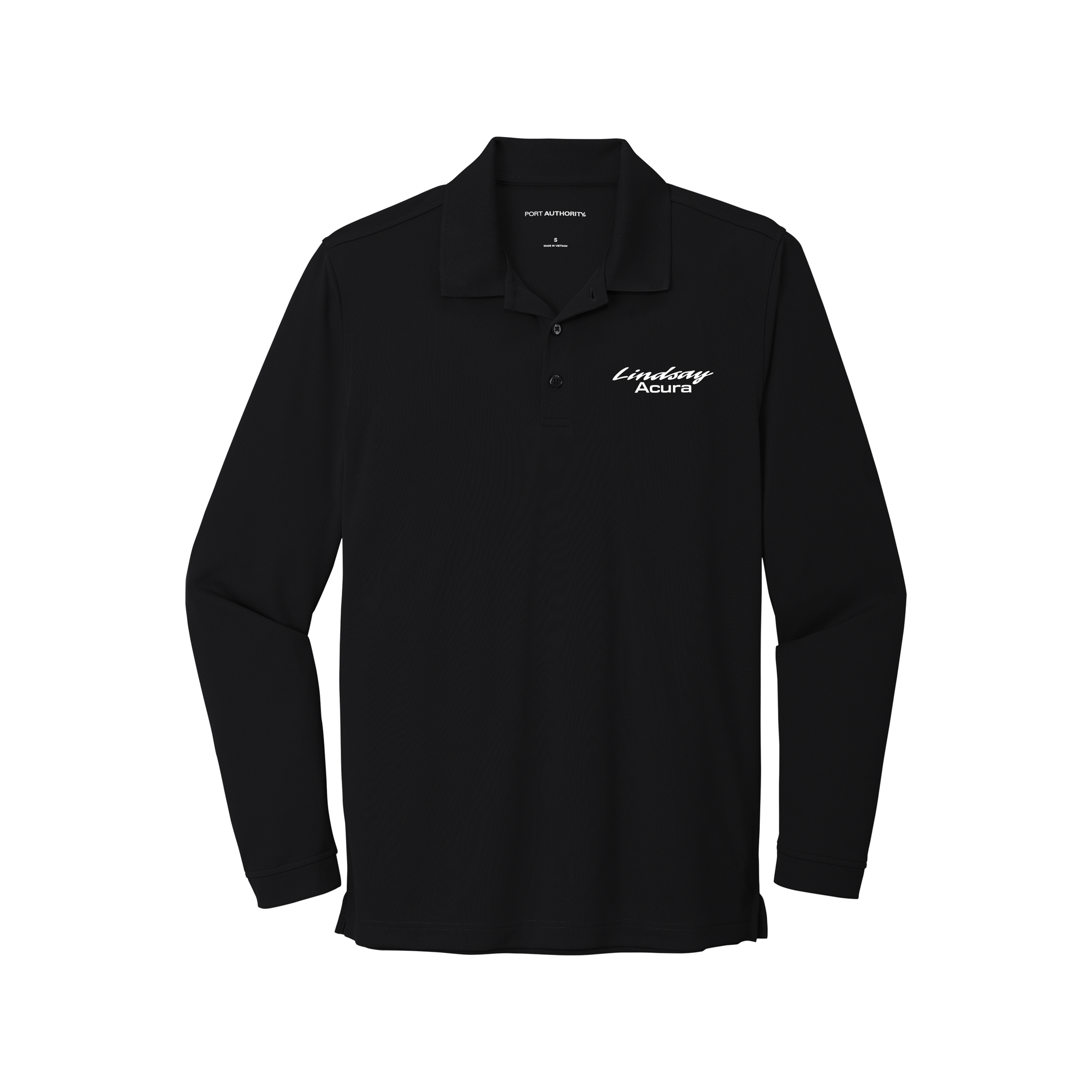 Port Authority - Dry Zone UV Micro-Mesh Long Sleeve Polo. K110LS.