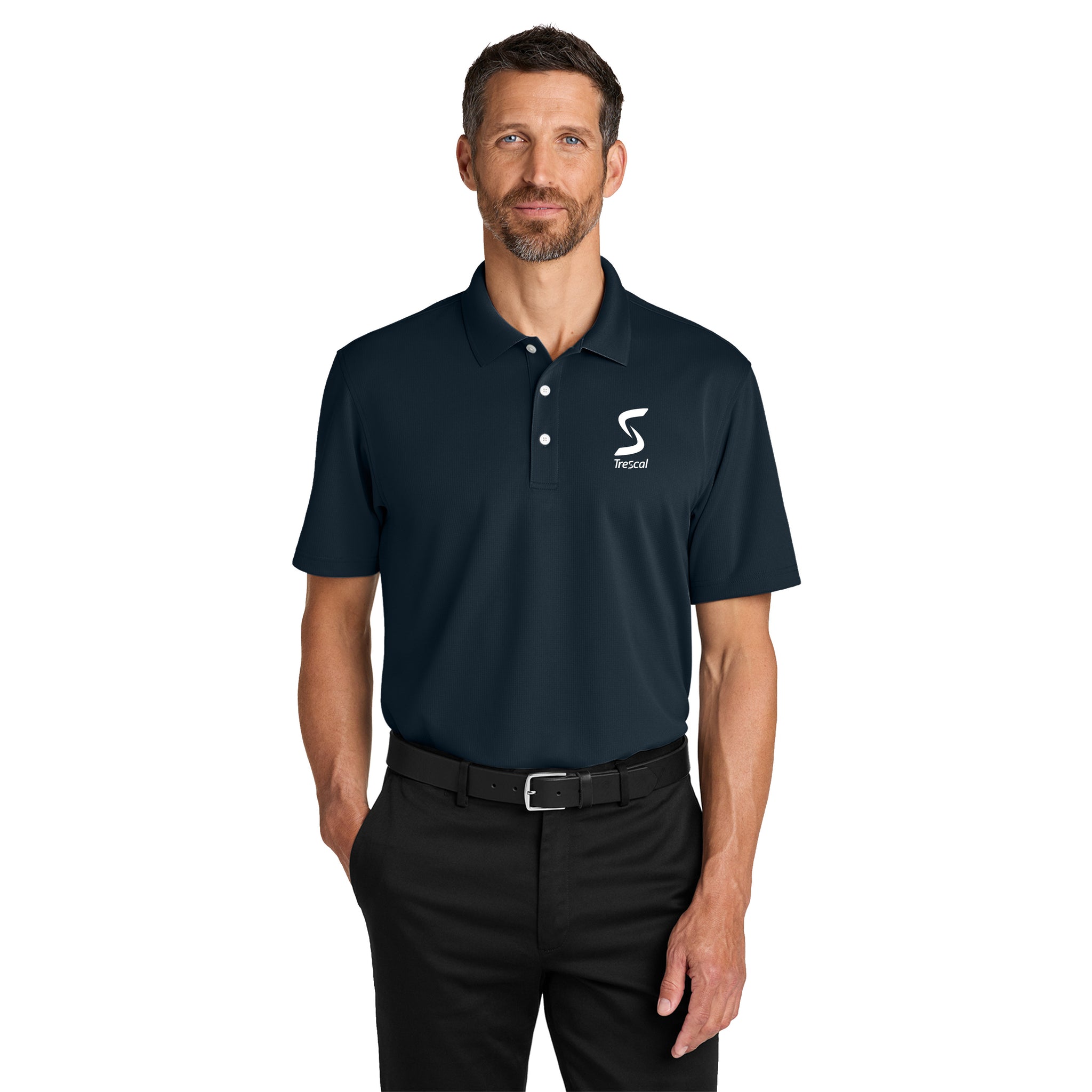 Port Authority - Dry Zone Stain-Release Grid Polo. K845.