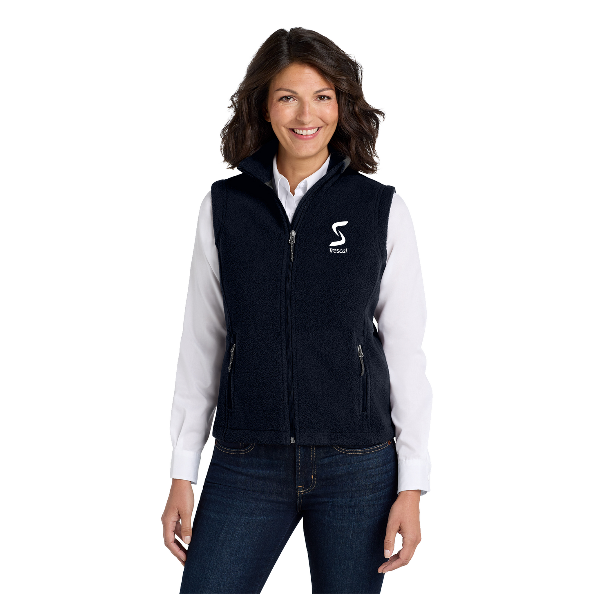 Port Authority - Ladies Fleece Vest. L219.