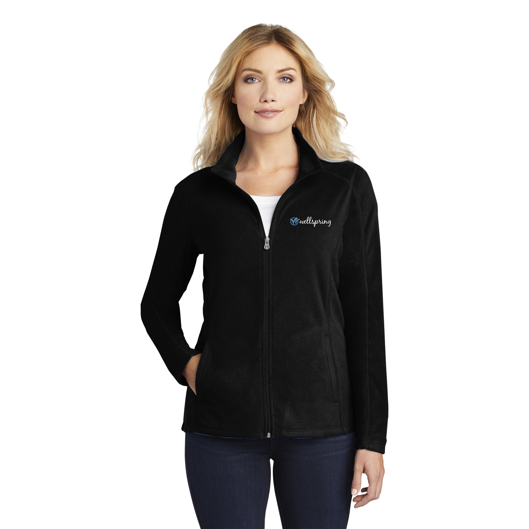 Port Authority - Ladies Microfleece Jacket. L223.