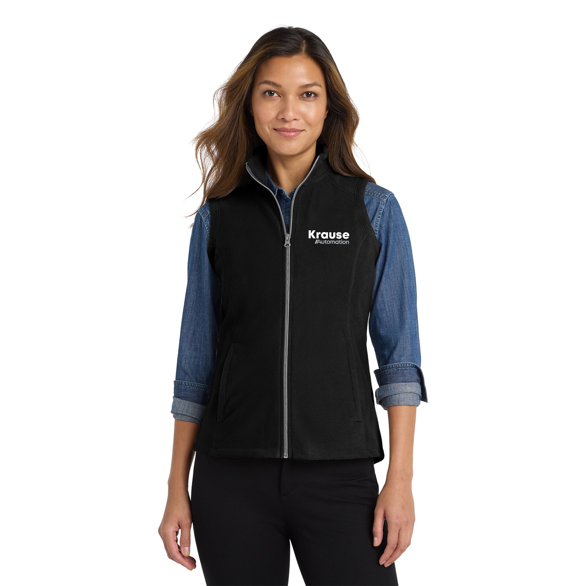 Port Authority - Ladies Microfleece Vest. L226.
