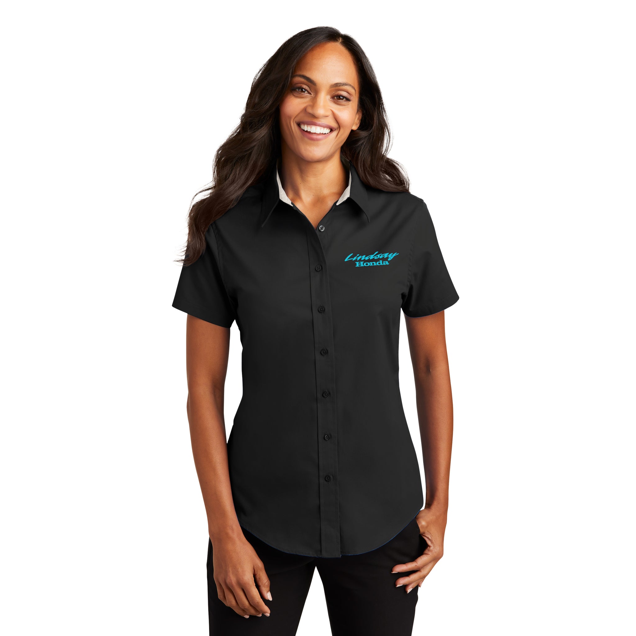 Port Authority - Ladies Short Sleeve Easy Care Shirt. L508.