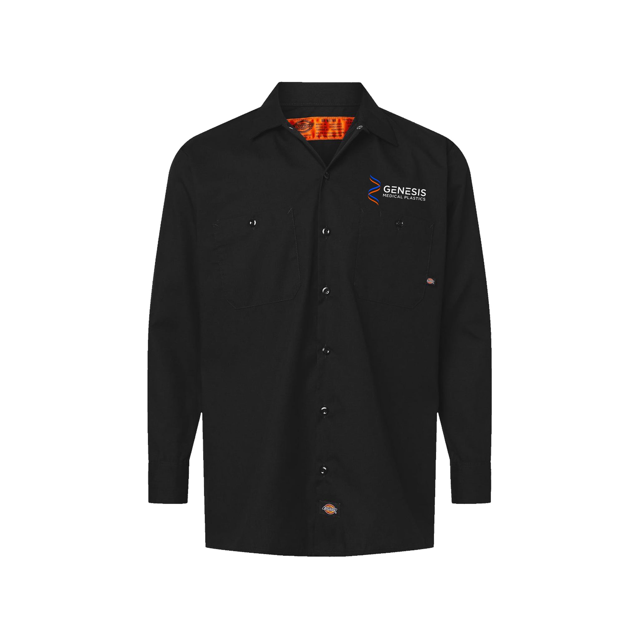 Dickies - Industrial Long Sleeve Work Shirt. L535.