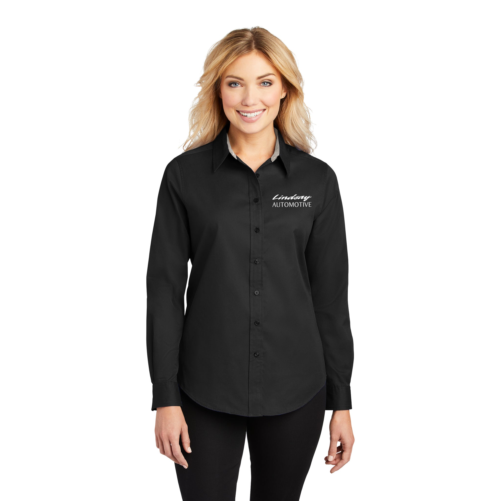 Port Authority - Ladies Long Sleeve Easy Care Shirt. L608.