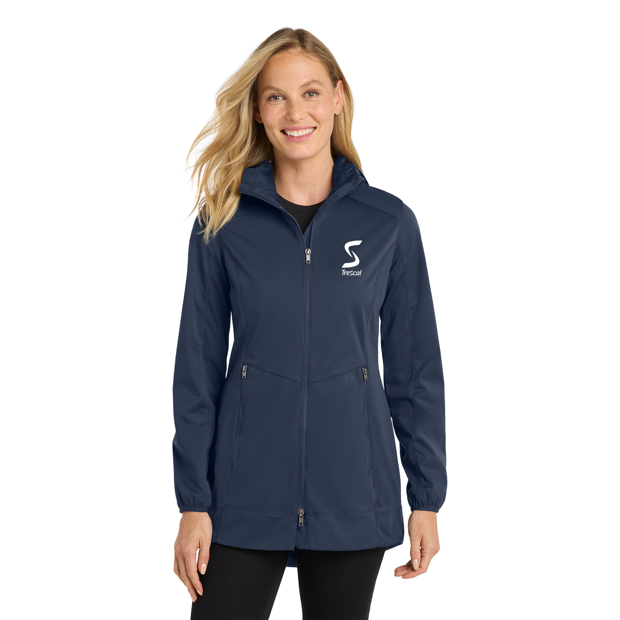 Port Authority - Ladies Active Hooded Soft Shell Jacket. L719.
