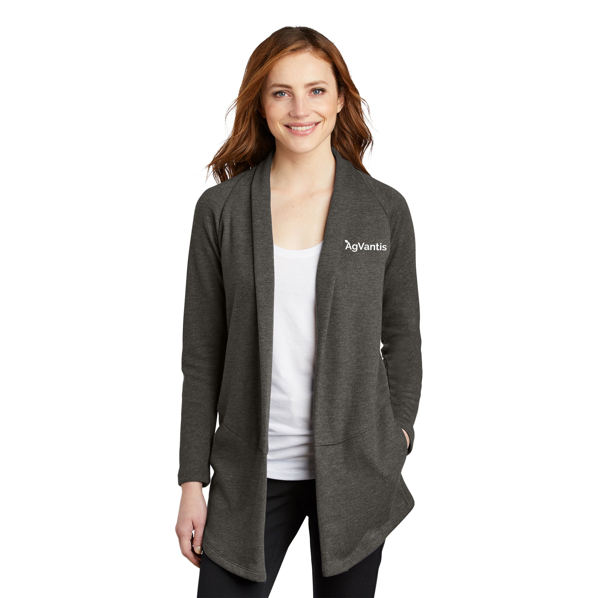 Port Authority - Ladies Interlock Cardigan. L807.