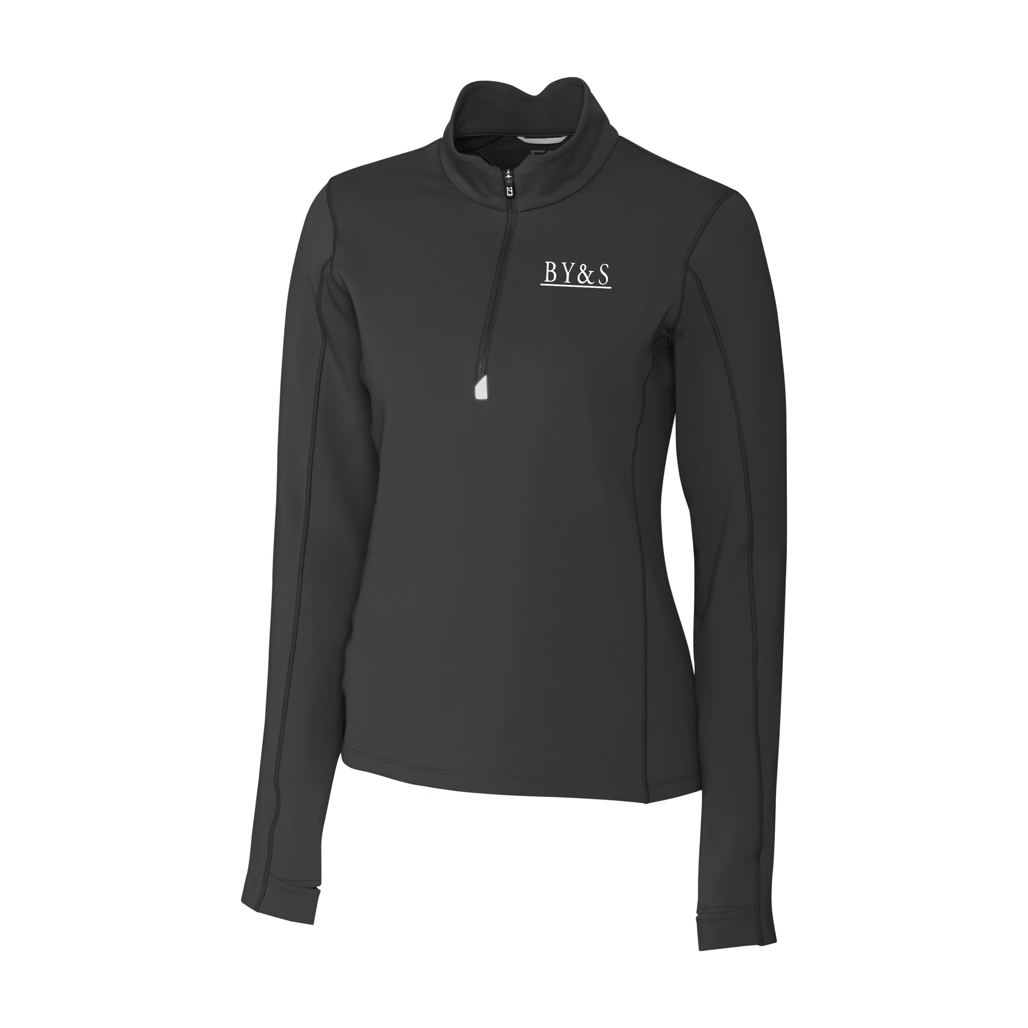 Cutter & Buck - Ladies L/S Traverse Half Zip. LCK00033.