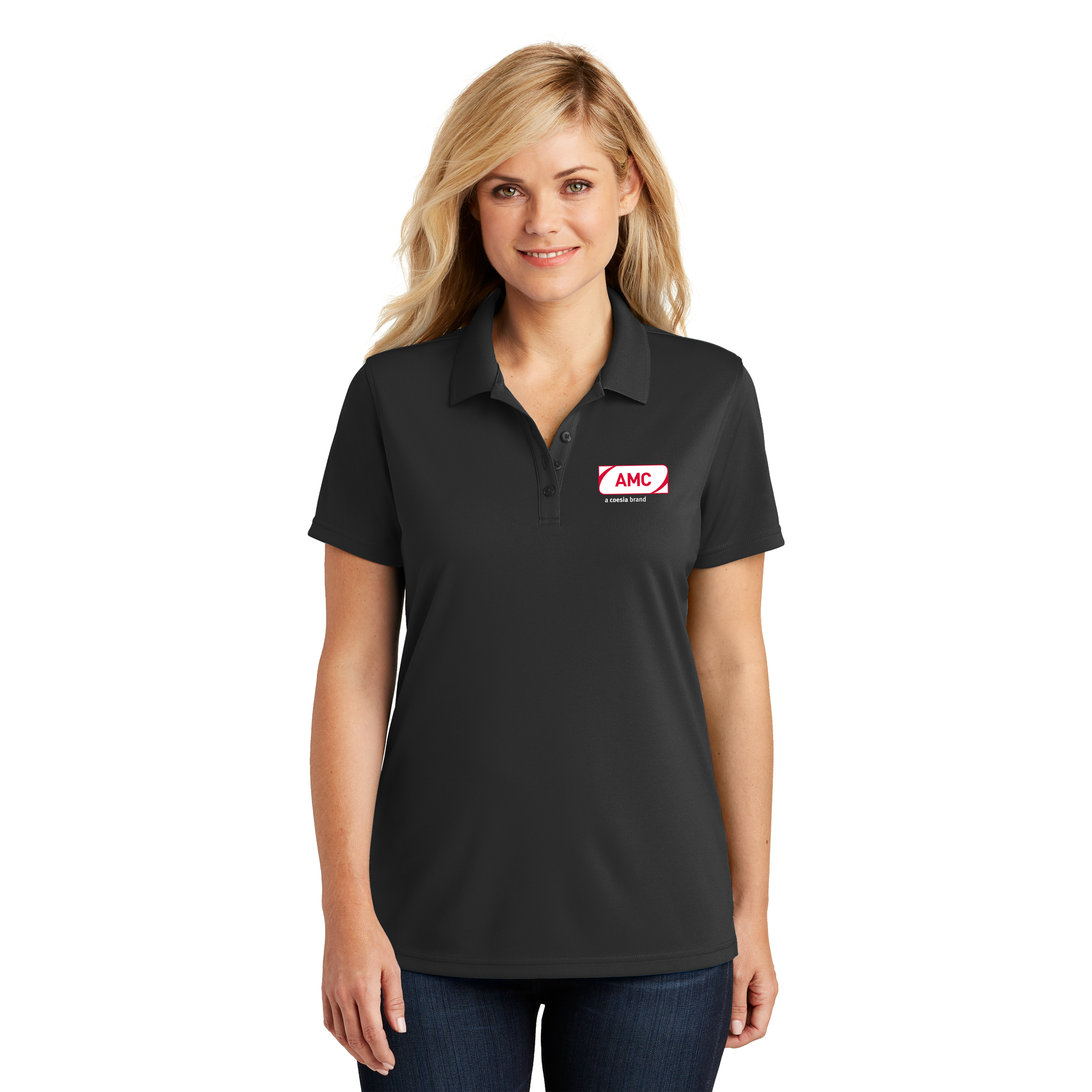 Port Authority - Ladies Dry Zone UV Micro-Mesh Polo. LK110.