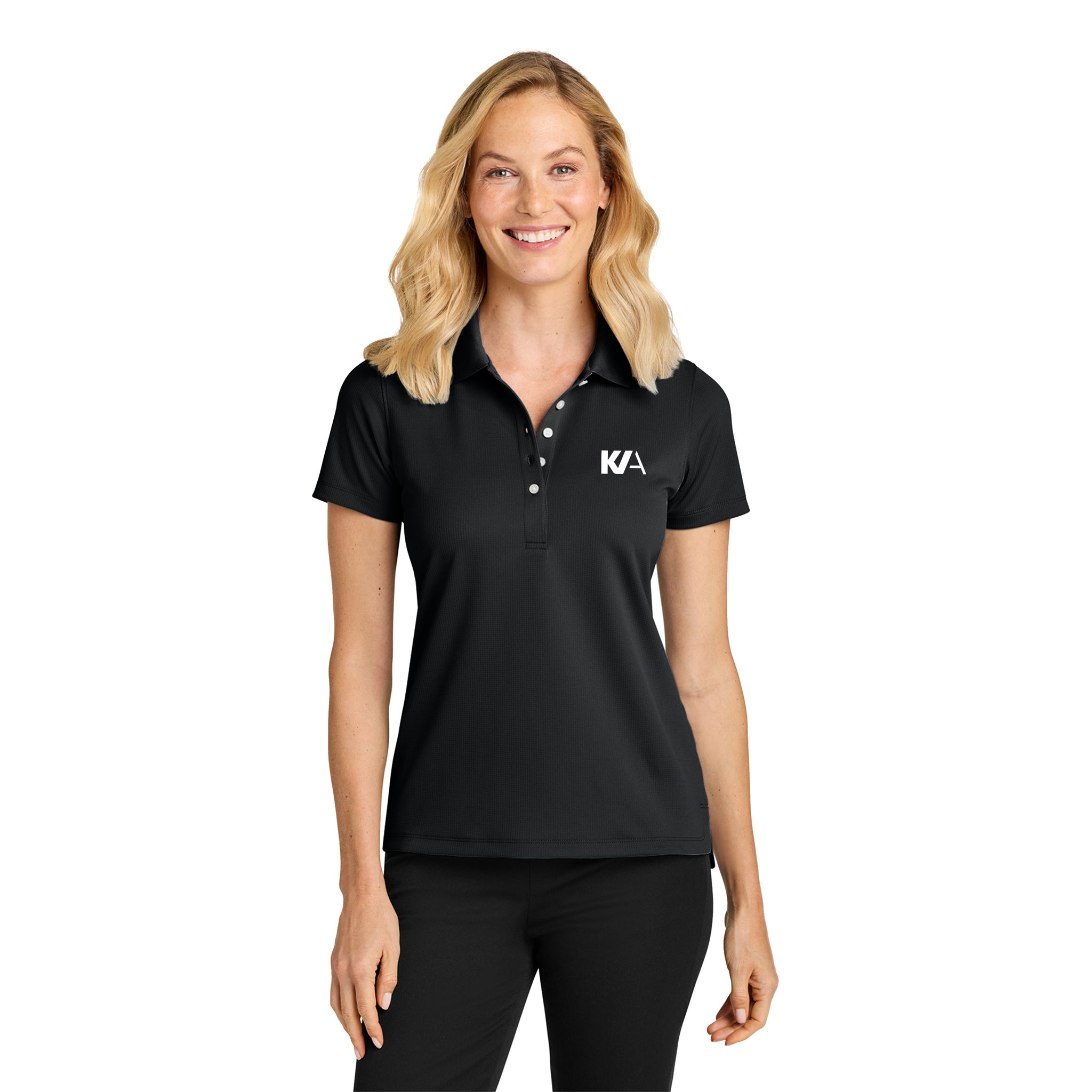 Port Authority - Ladies Dry Zone Stain-Release Grid Polo. LK845.