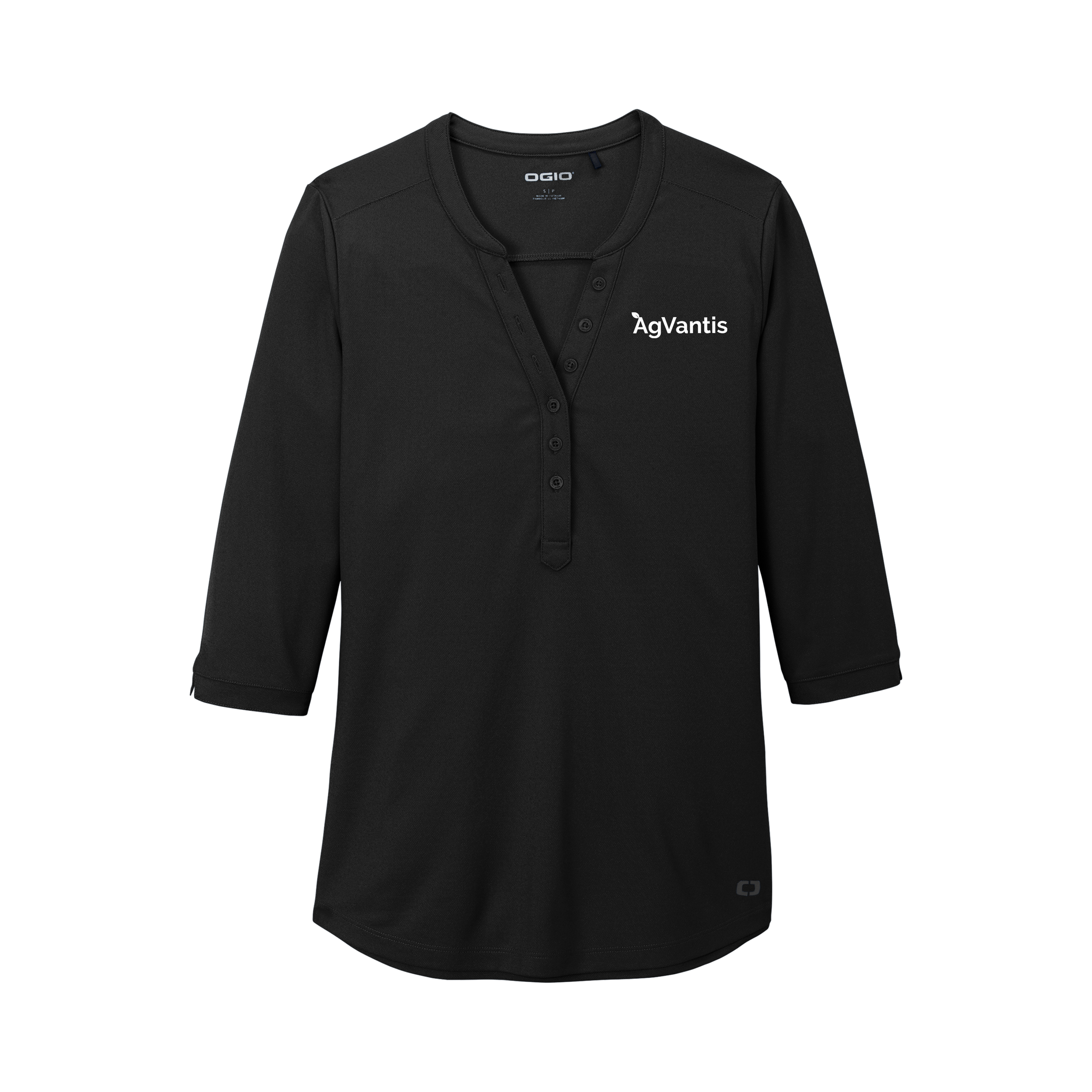 OGIO - Ladies Jewel Henley. LOG104.