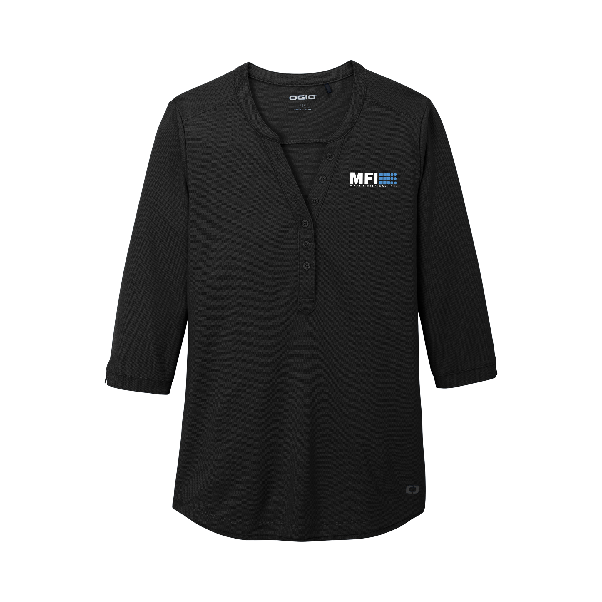 OGIO - Ladies Jewel Henley. LOG104.