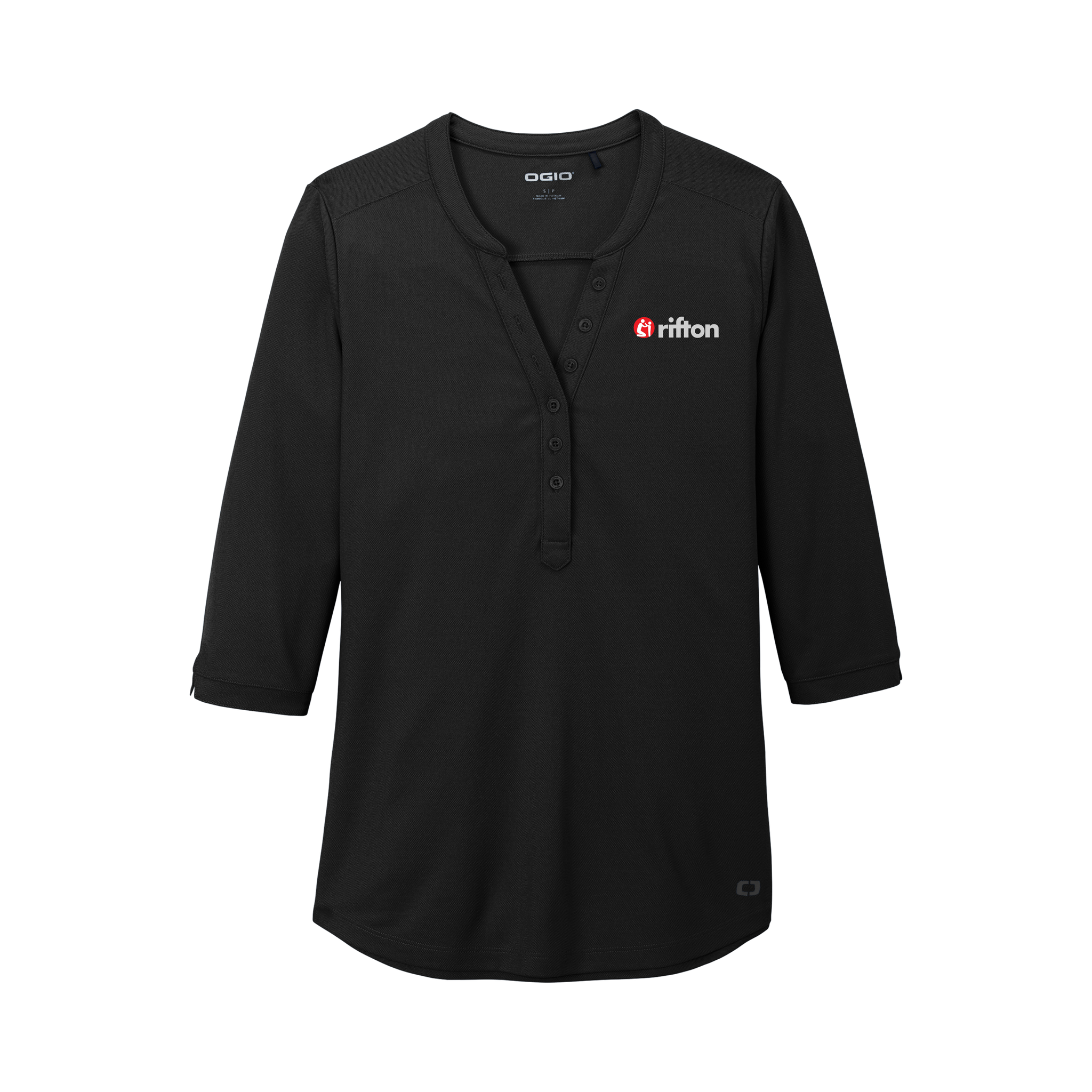 OGIO - Ladies Jewel Henley. LOG104.