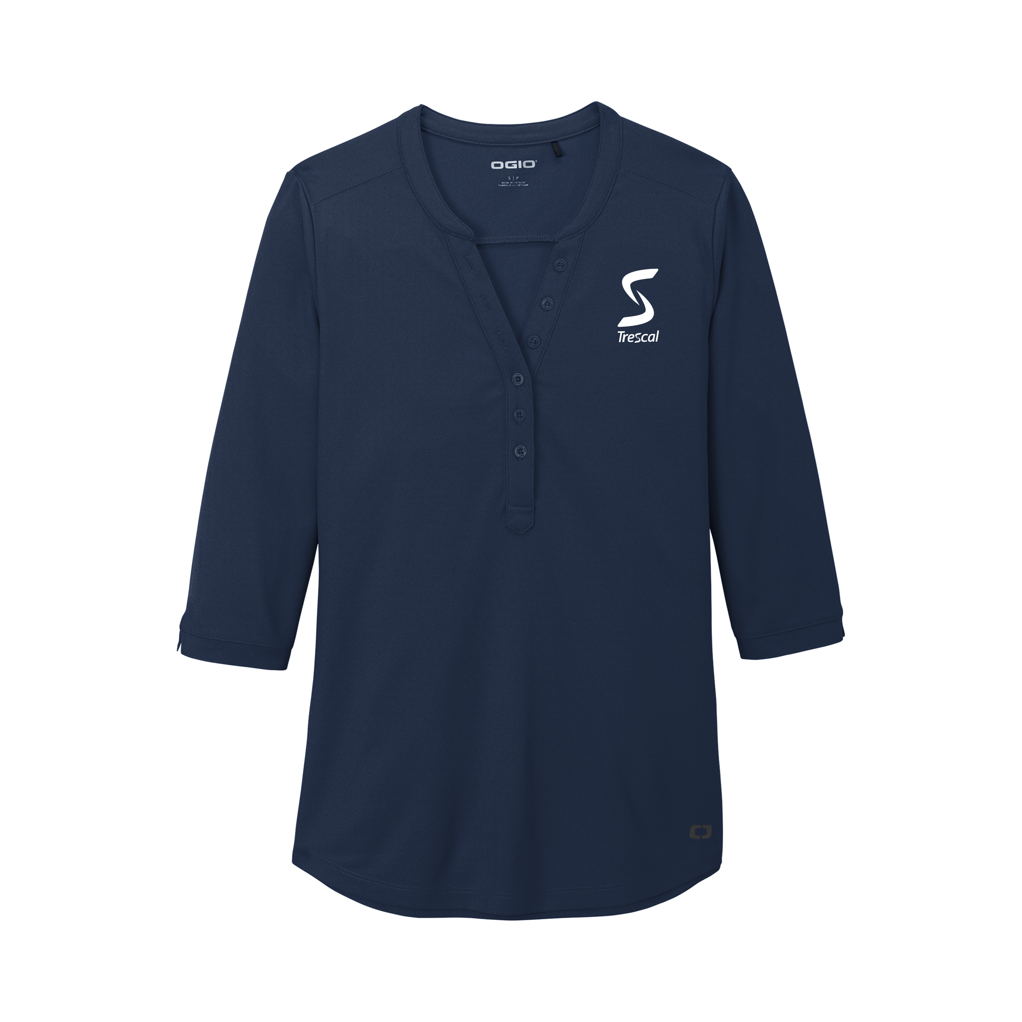 OGIO - Ladies Jewel Henley. LOG104.